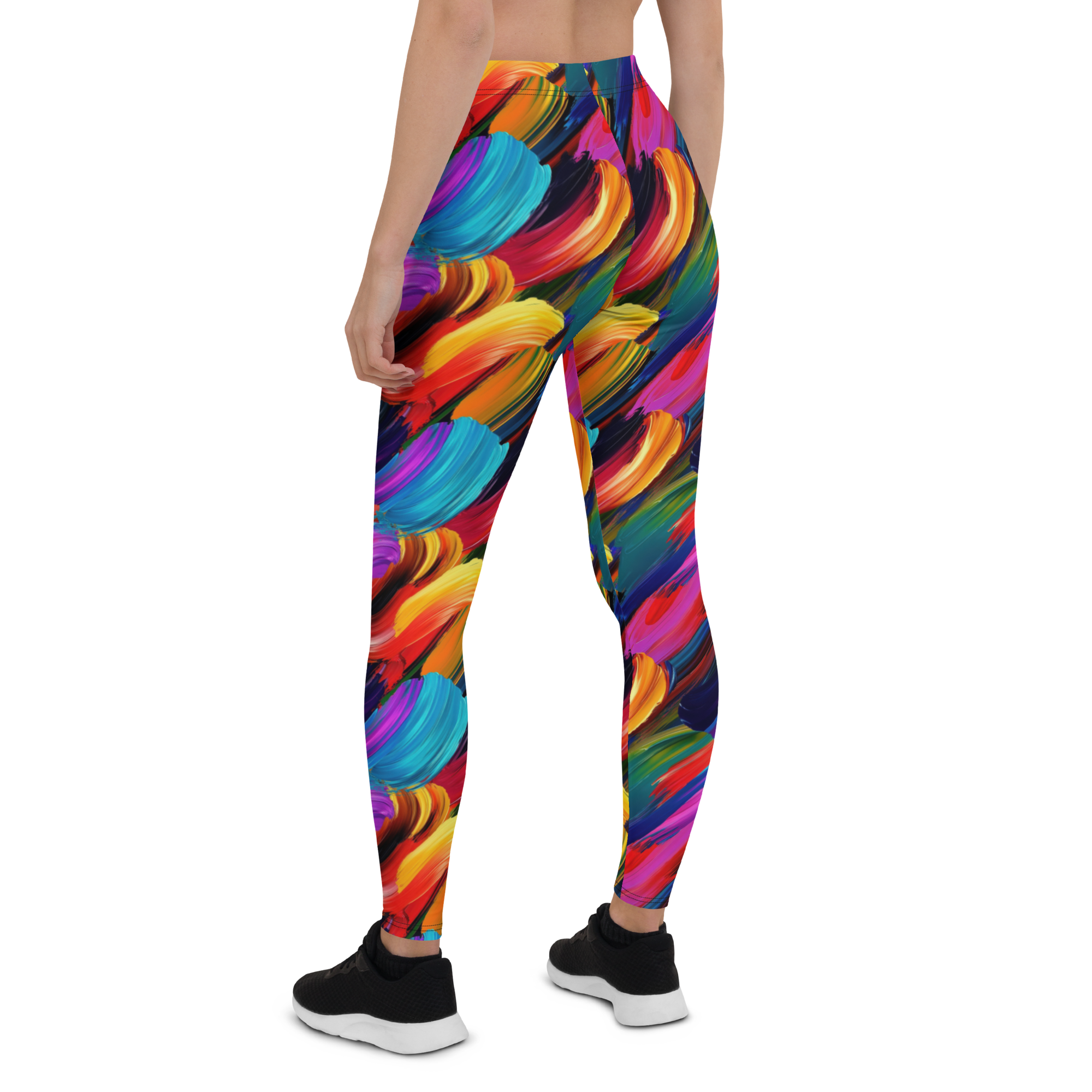 Paint Stroke Leggings | GearBunch