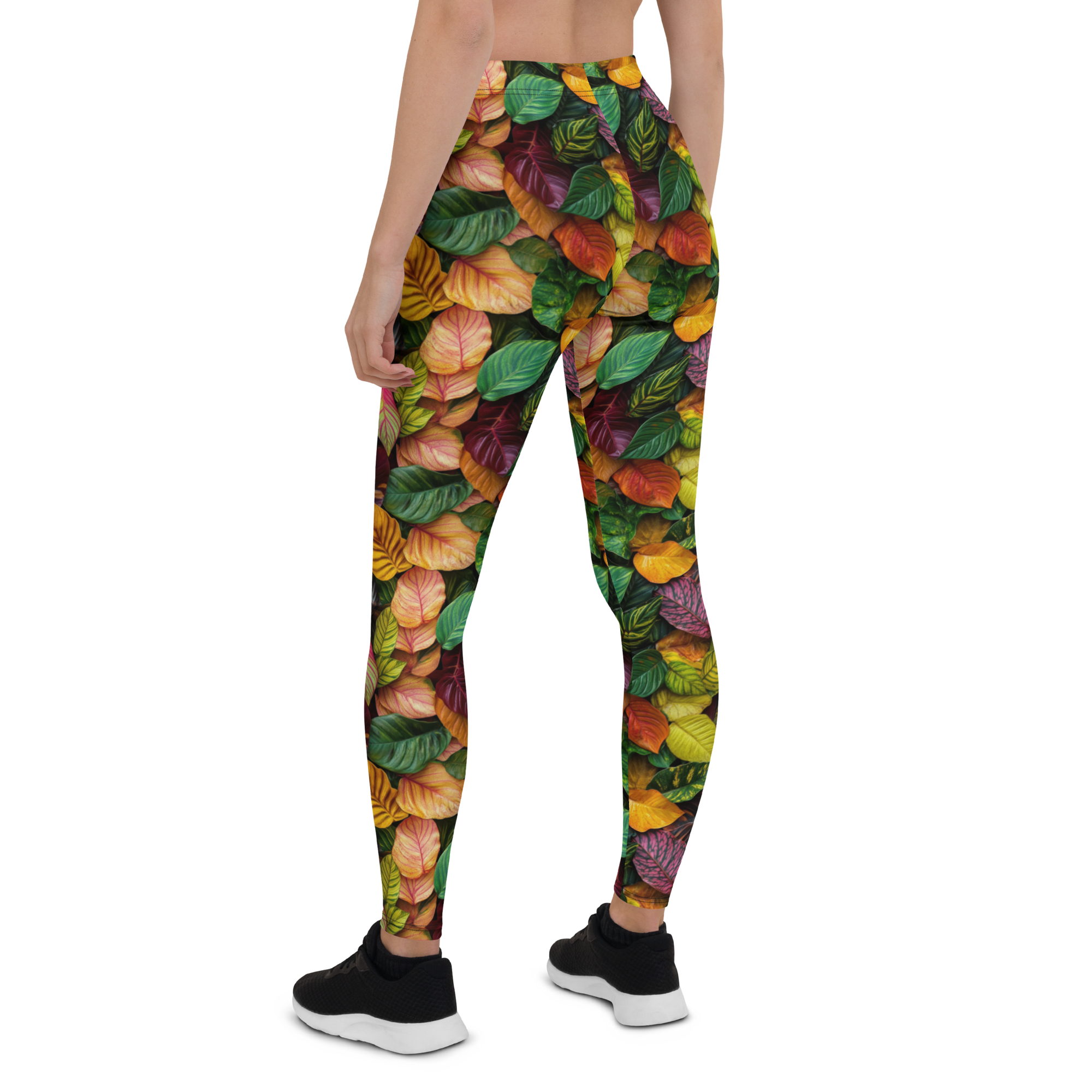 Jungle Leaf Leggings | GearBunch