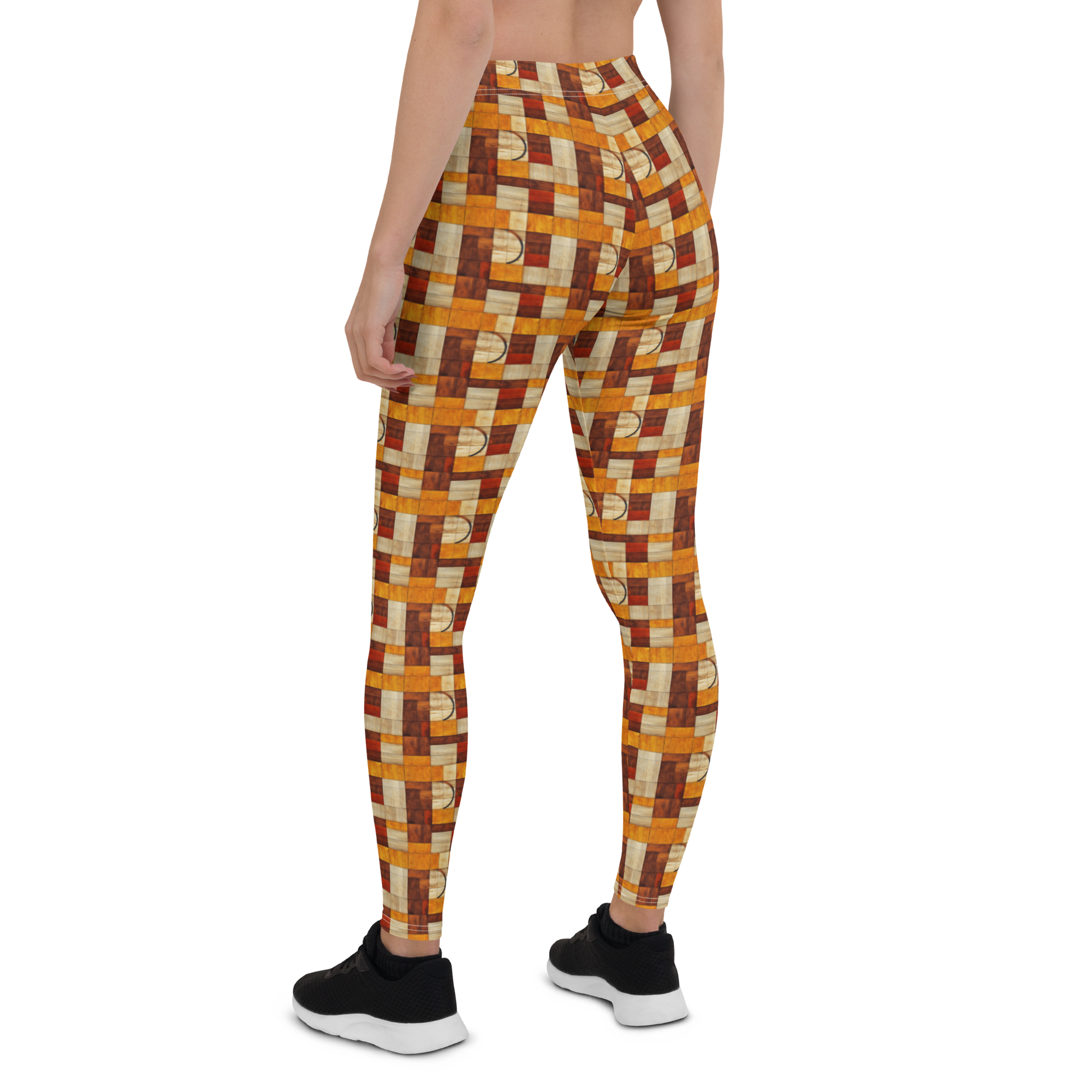 Wooden Patch Leggings | GearBunch