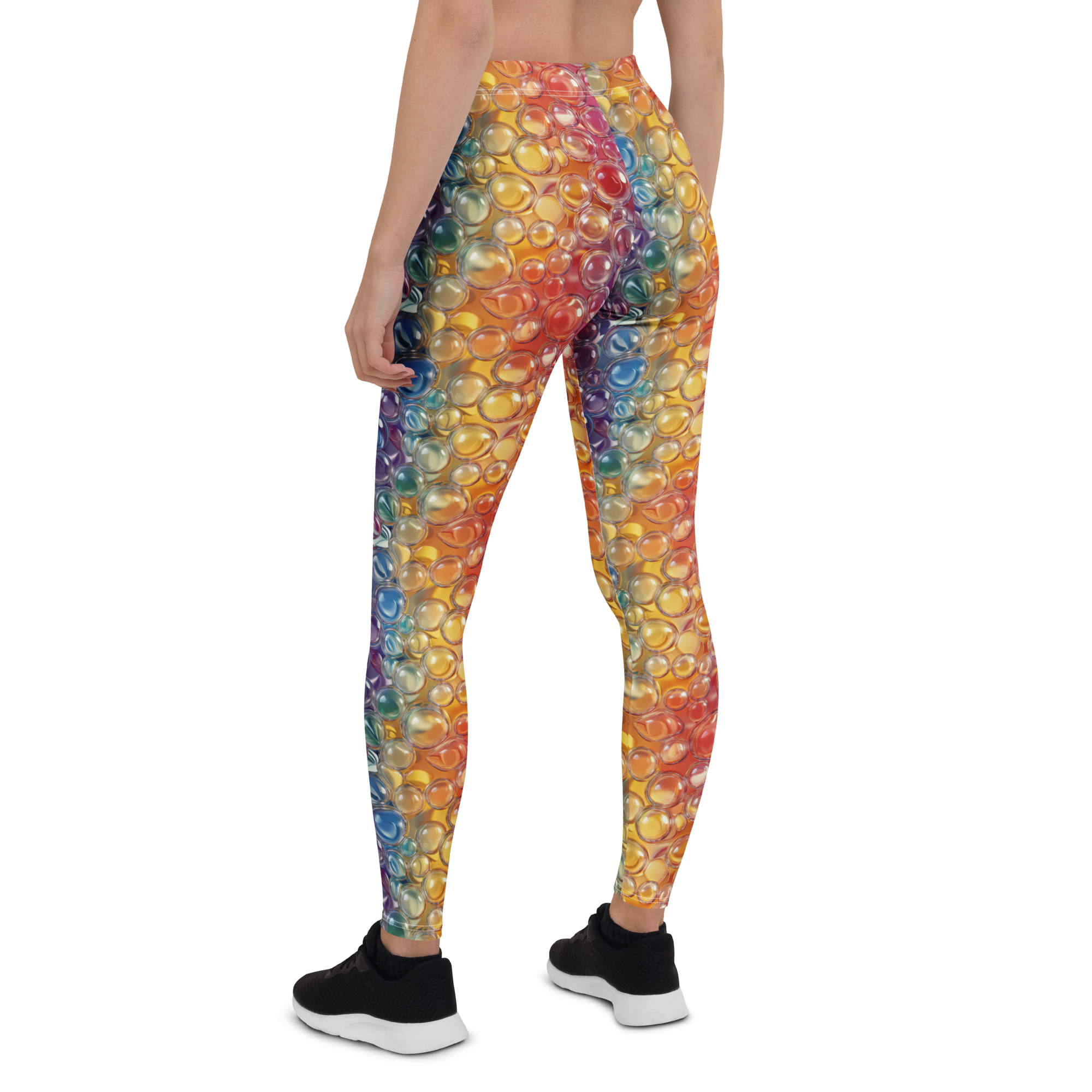 Rainbow Bubble Leggings | GearBunch