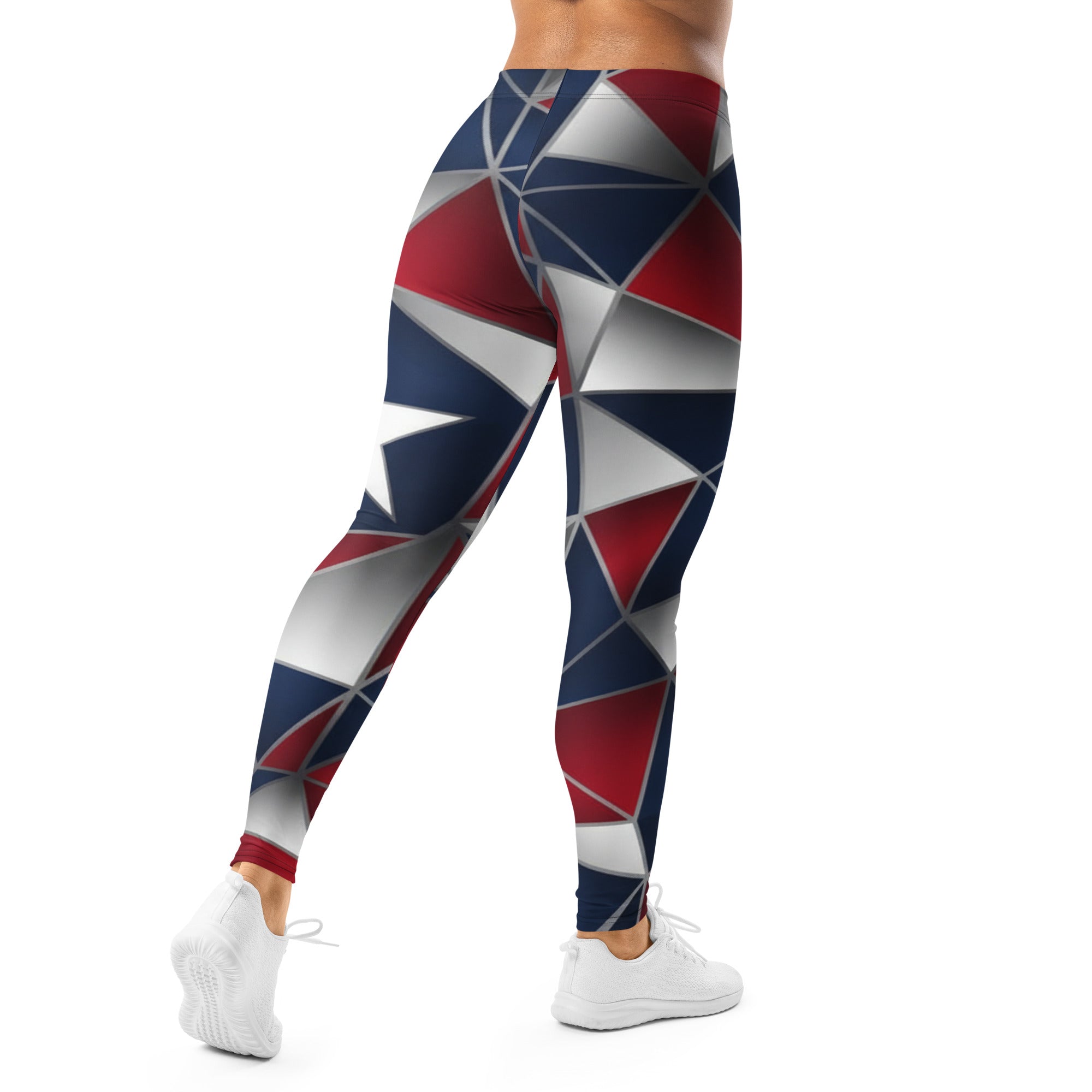Geometric Flag Prism Leggings | GearBunch