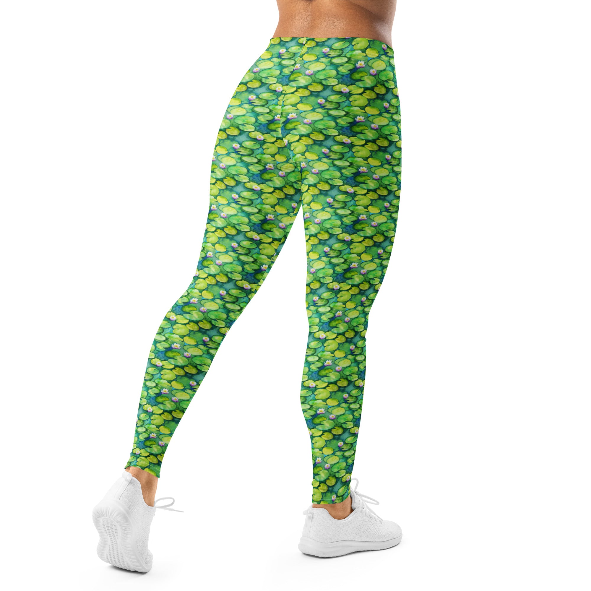 Monet Water Lilies Leggings | GearBunch