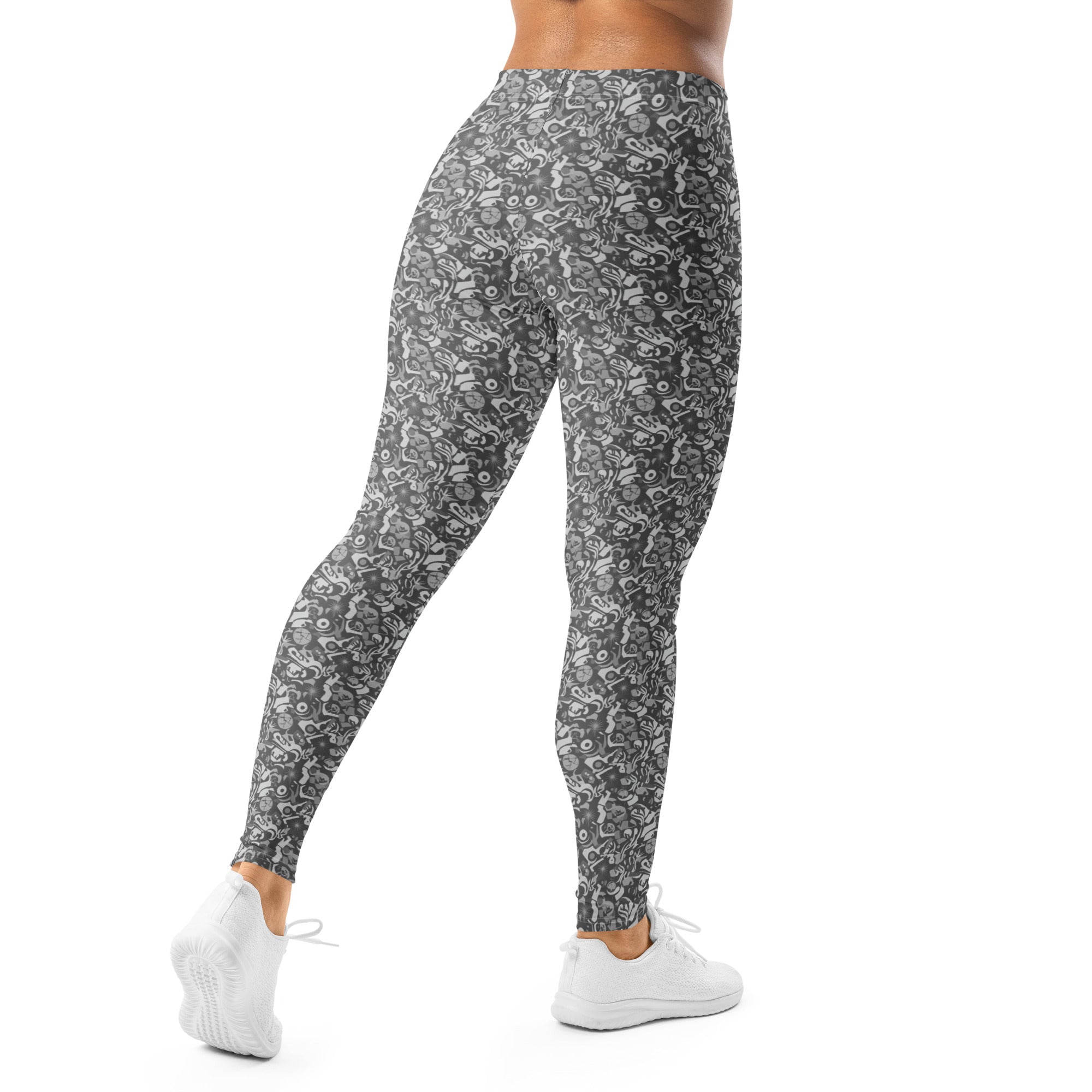 Psalm Abstract Leggings | GearBunch