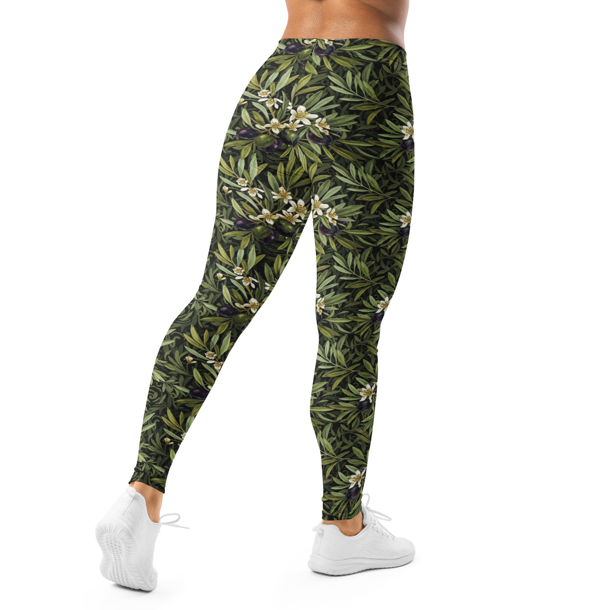 Olive Branch Botanical Leggings | GearBunch