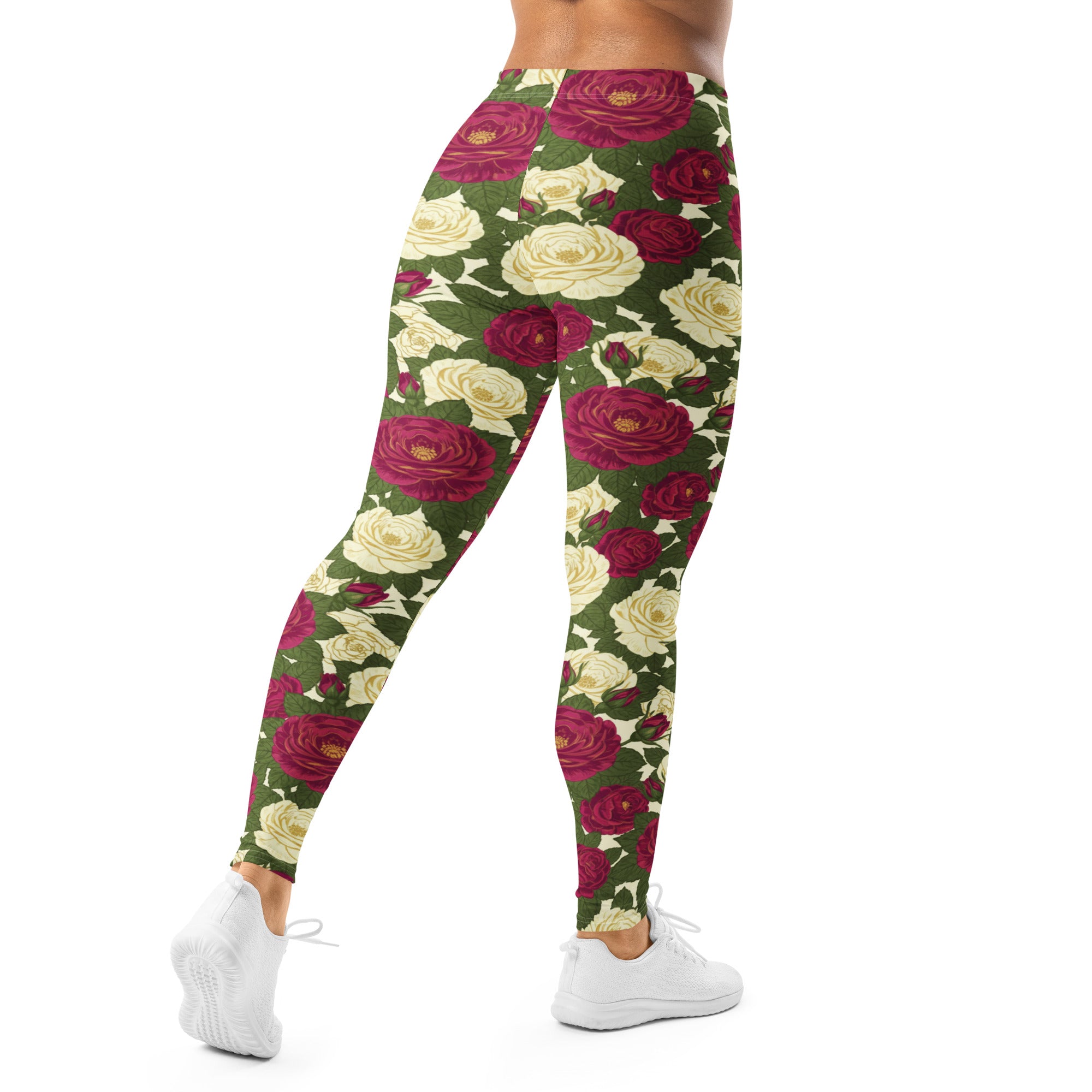 Taurus Rose Botanical Leggings | GearBunch