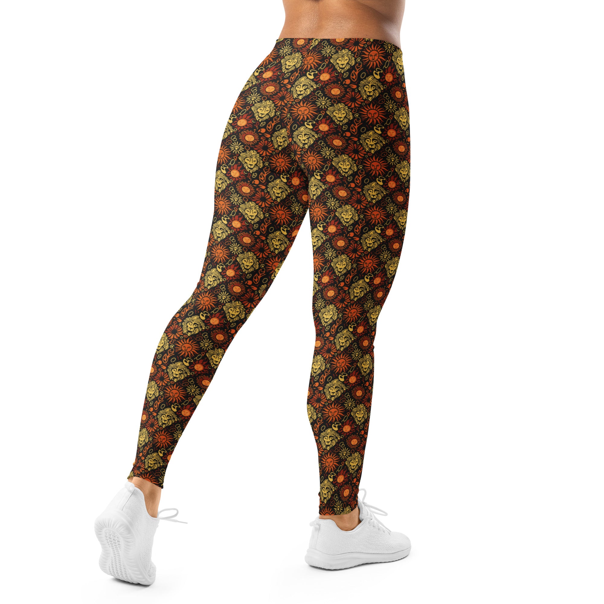 Leo Sun Mane Leggings | GearBunch