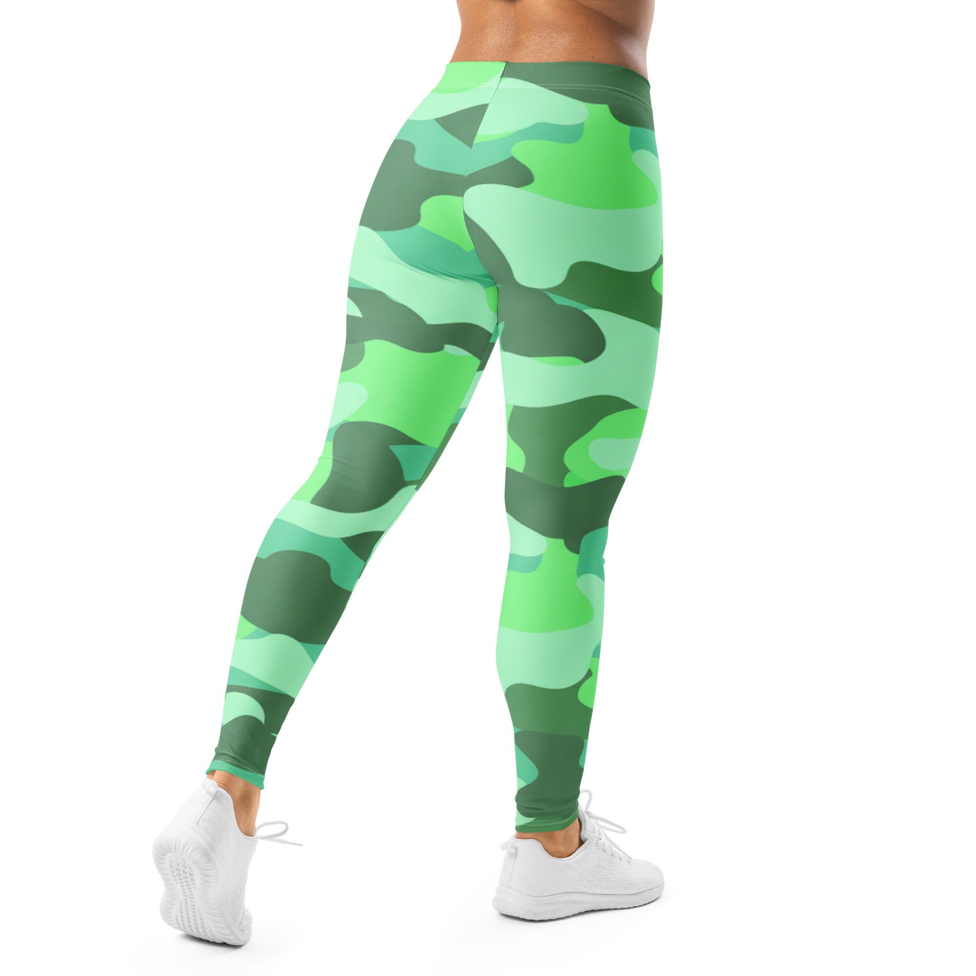 Mint Camo Leggings | GearBunch
