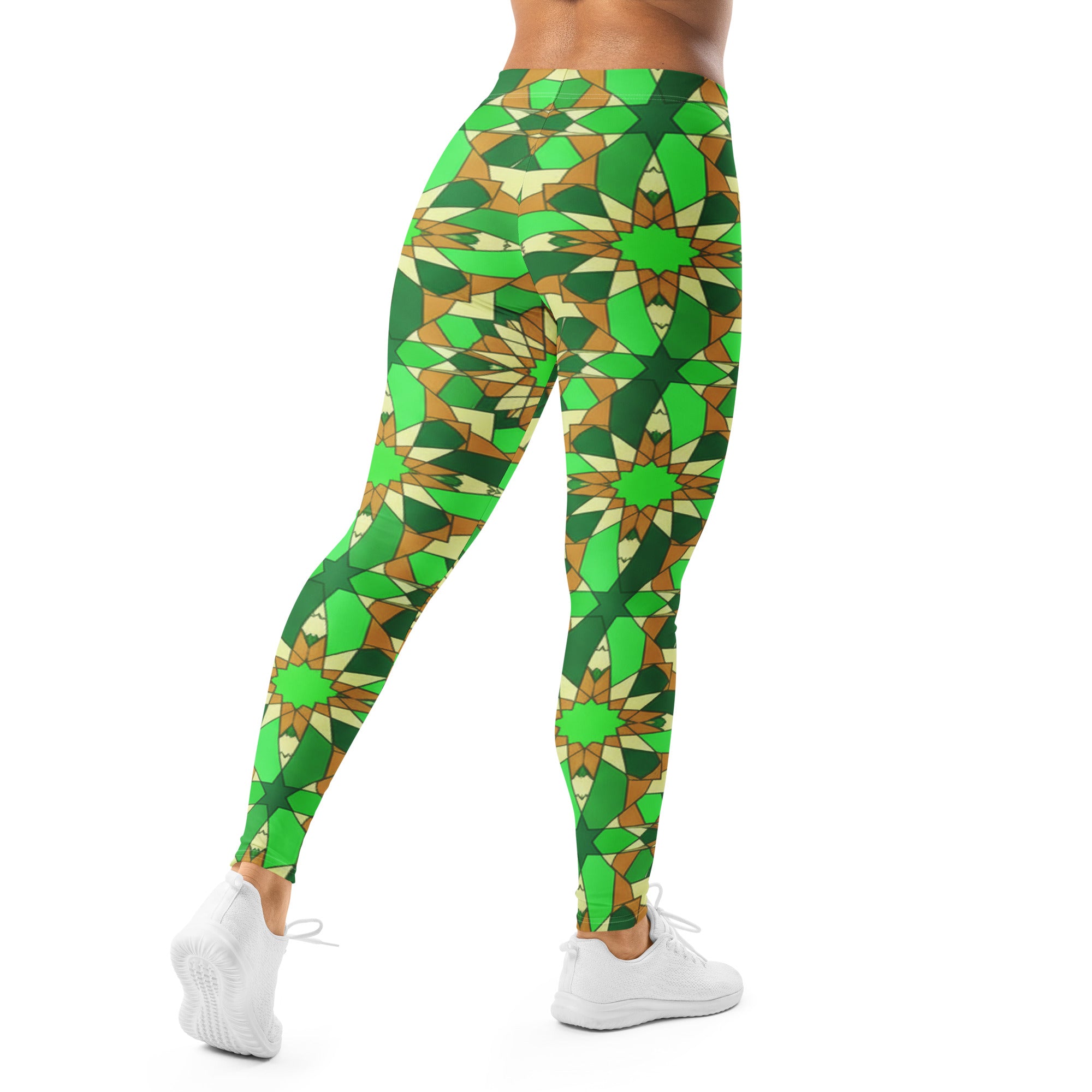 Zellige Jade Copper Leggings | GearBunch