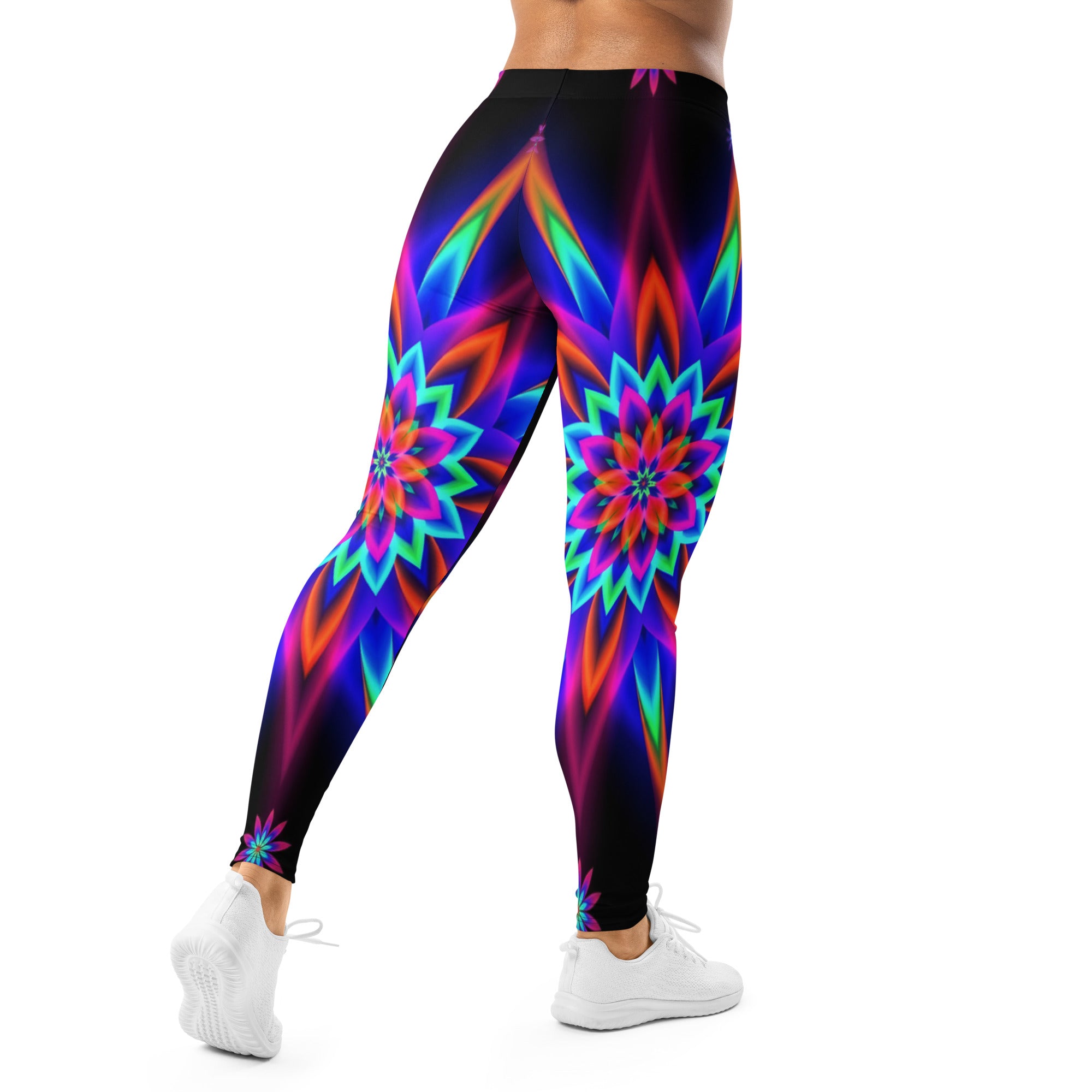 Psychedelic Blacklight Leggings | GearBunch