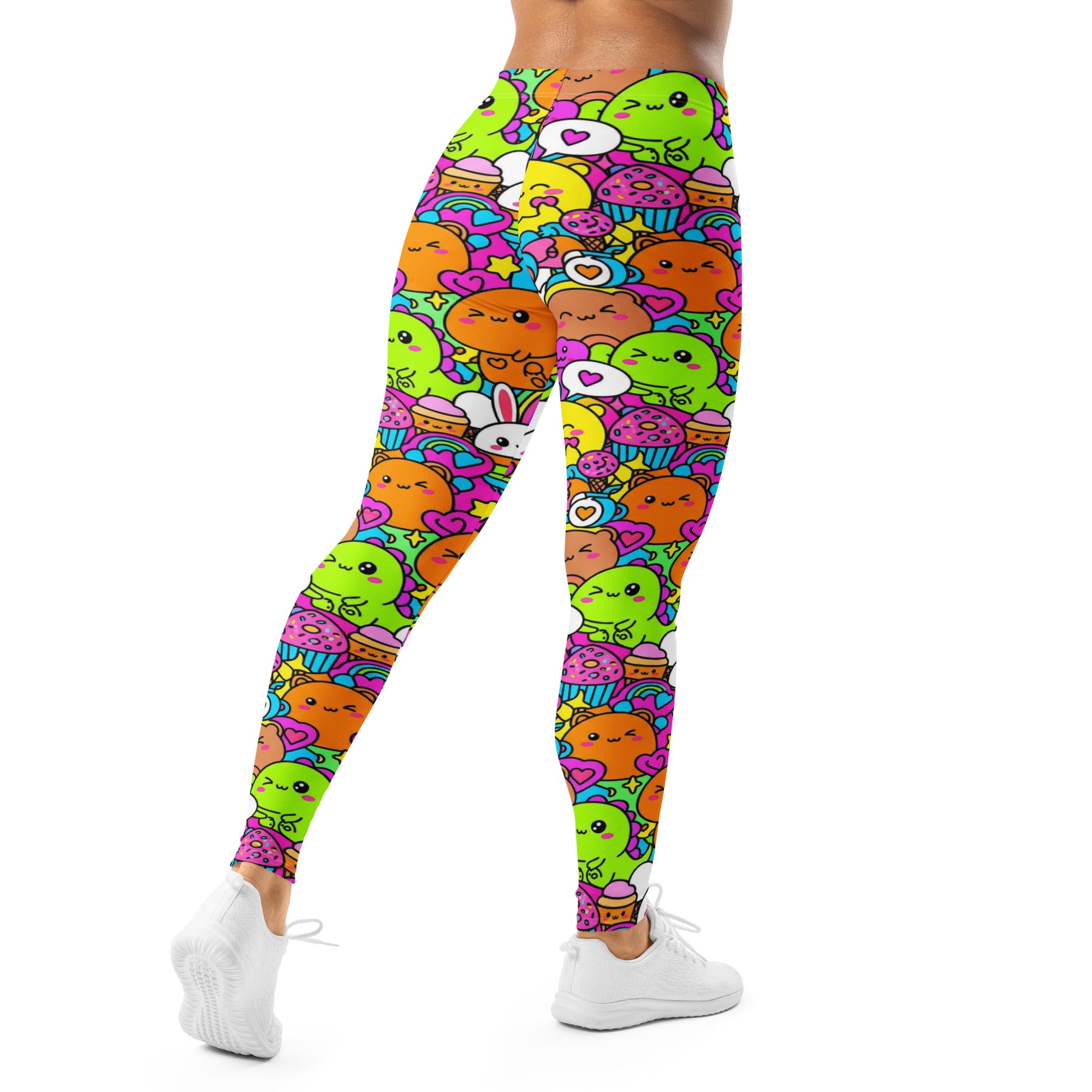 Kawaii Dinosaur Stomp Leggings | GearBunch