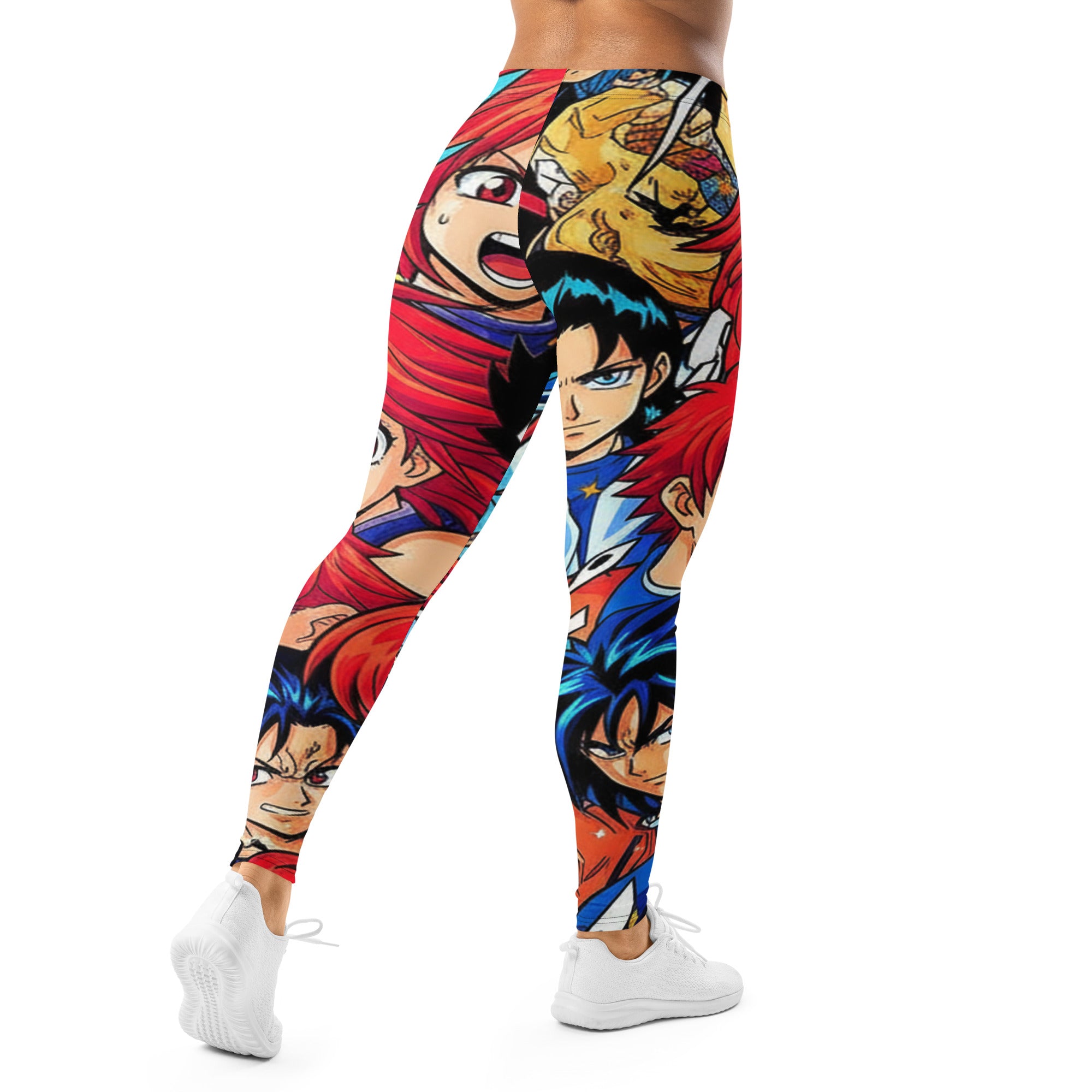 Anime Collage Street Fighter Leggings | GearBunch