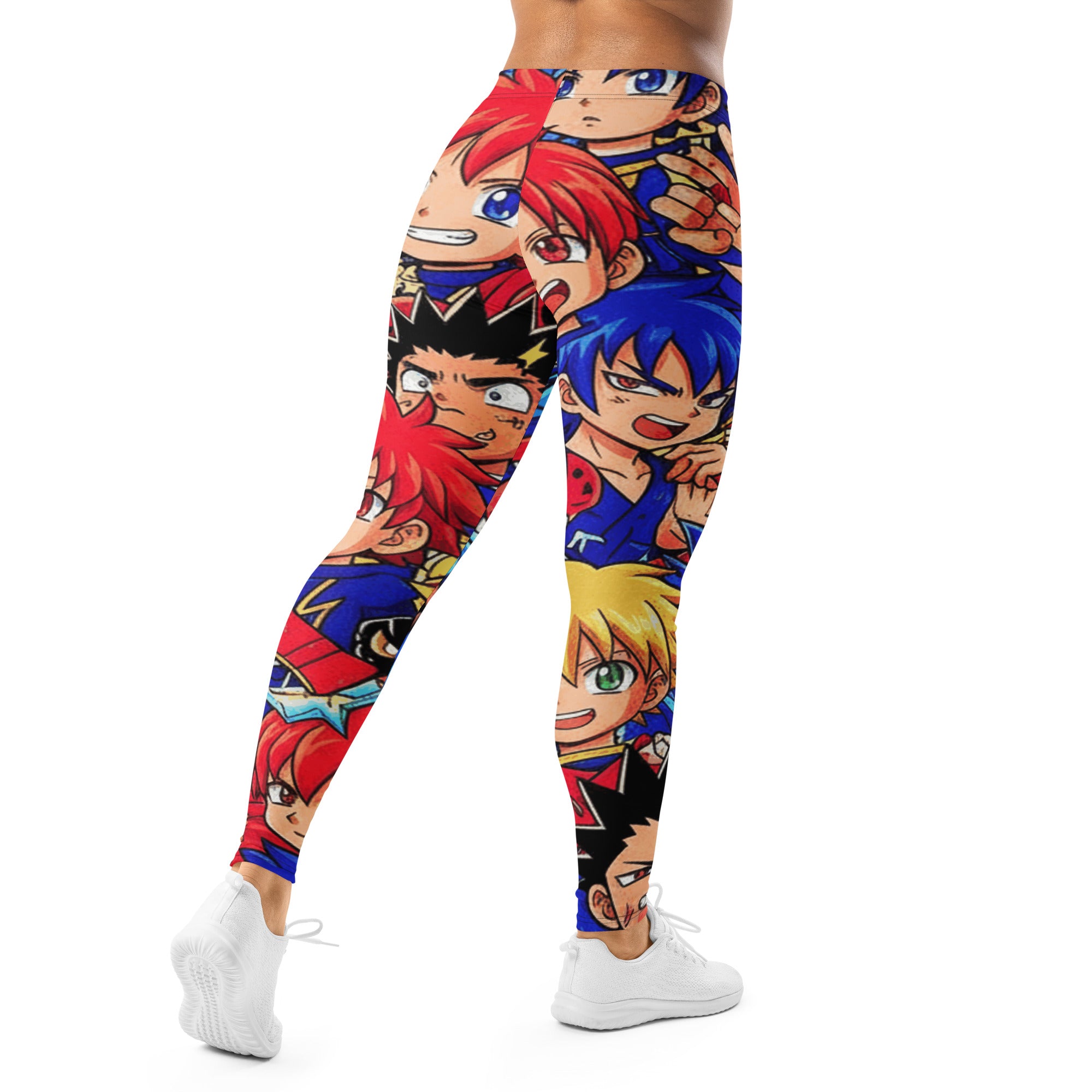 Anime Collage Street Fighter Leggings | GearBunch