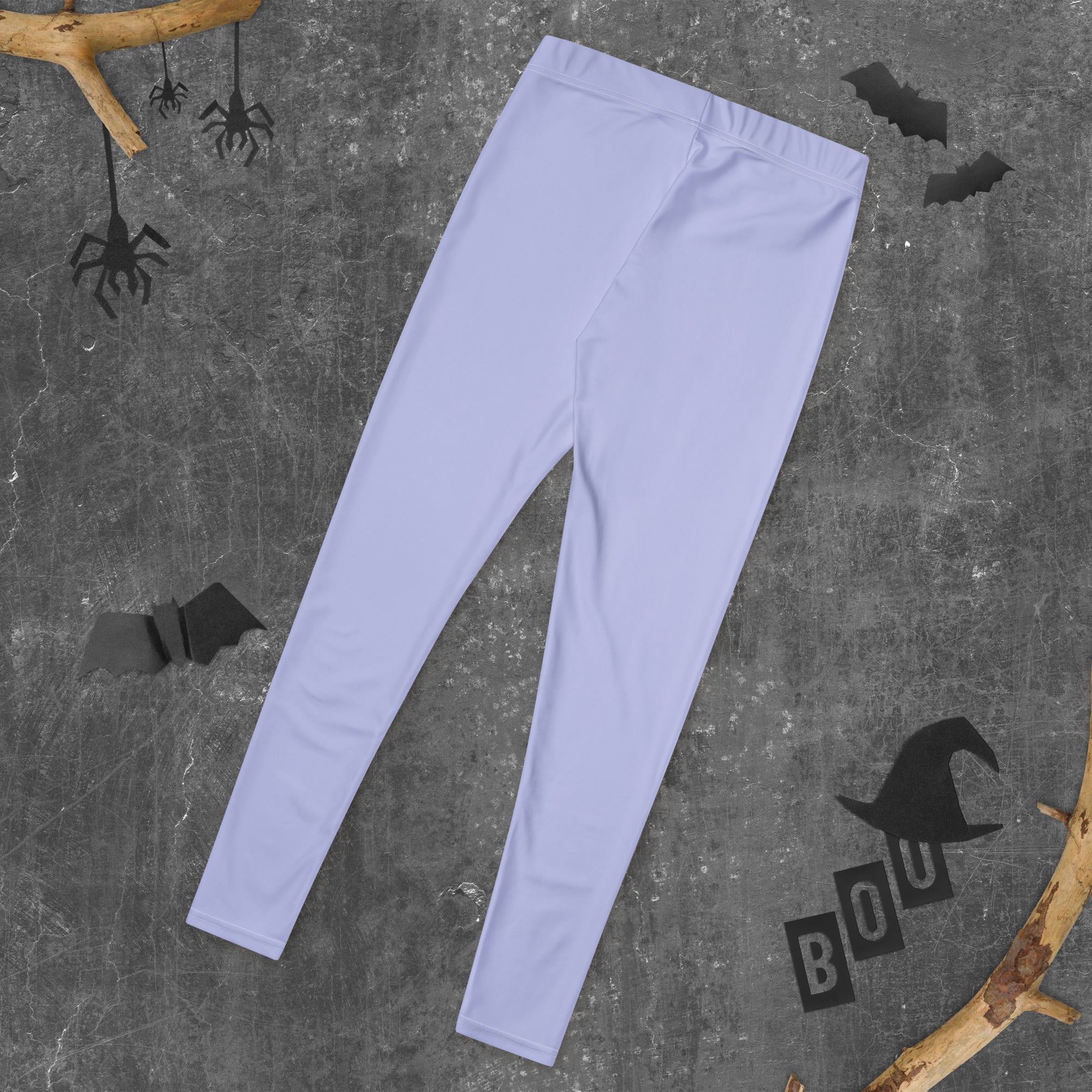 Solid Periwinkle Kids Leggings | GearBunch