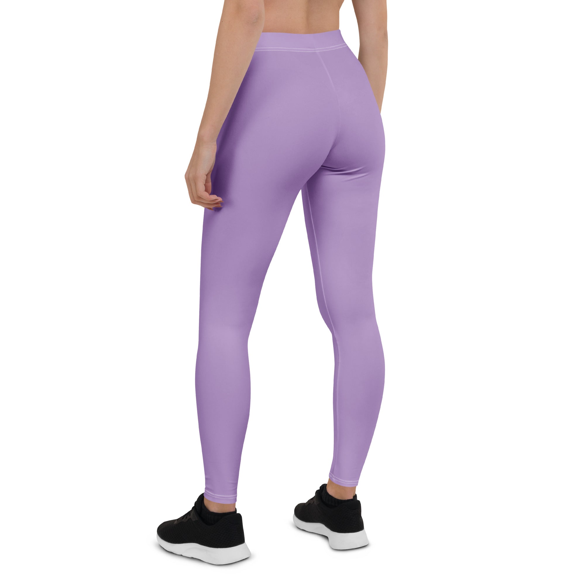 Solid Amethyst Orchid Kids Leggings | GearBunch