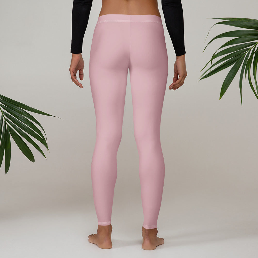 Solid Dusty Rose Kids Leggings | GearBunch