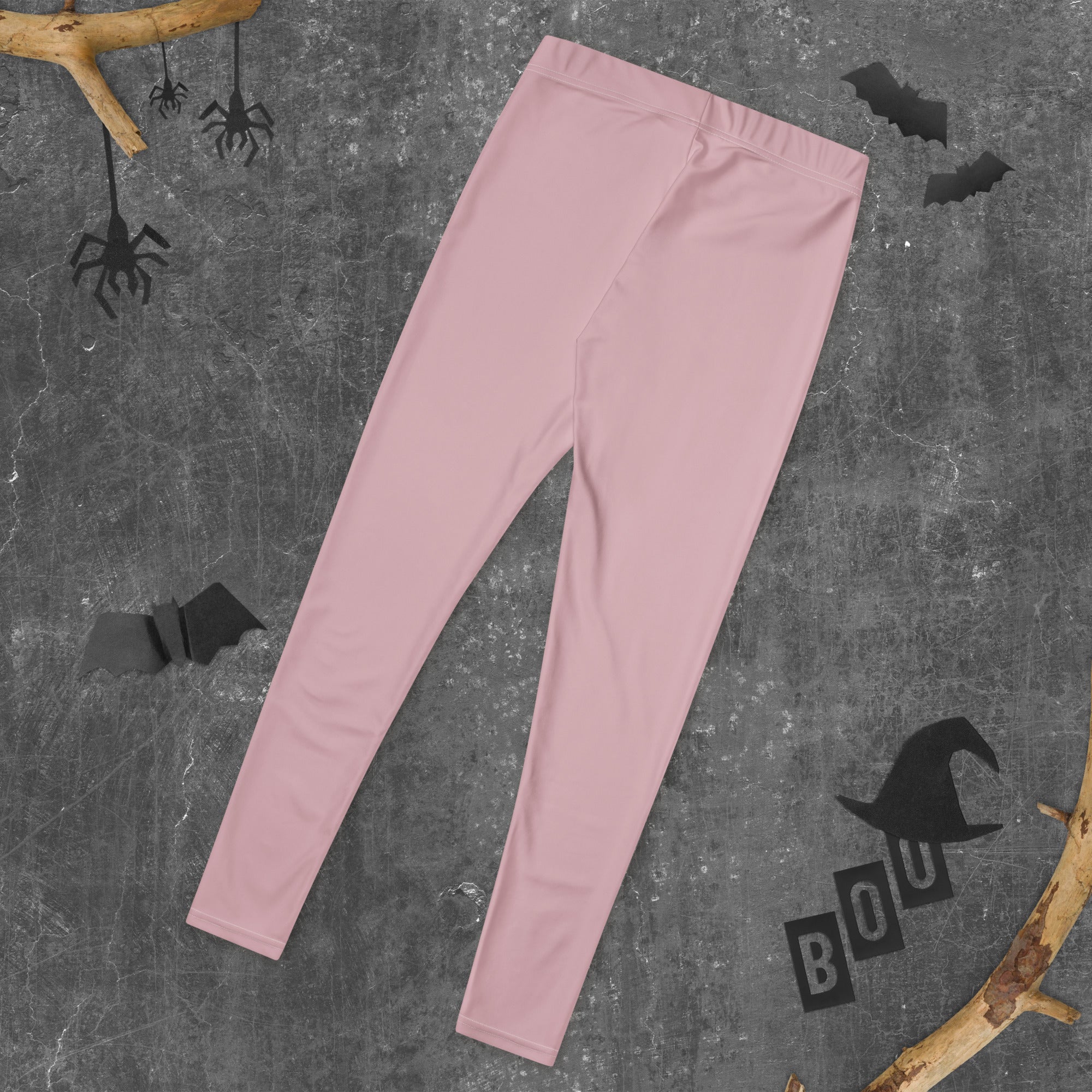 Solid Dusty Rose Kids Leggings | GearBunch