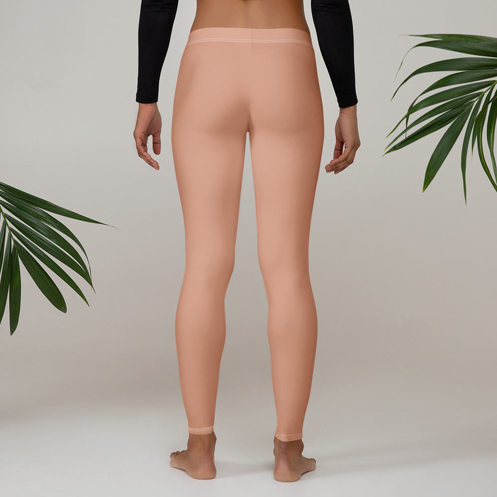 Solid Soft Terracotta Kids Leggings | GearBunch