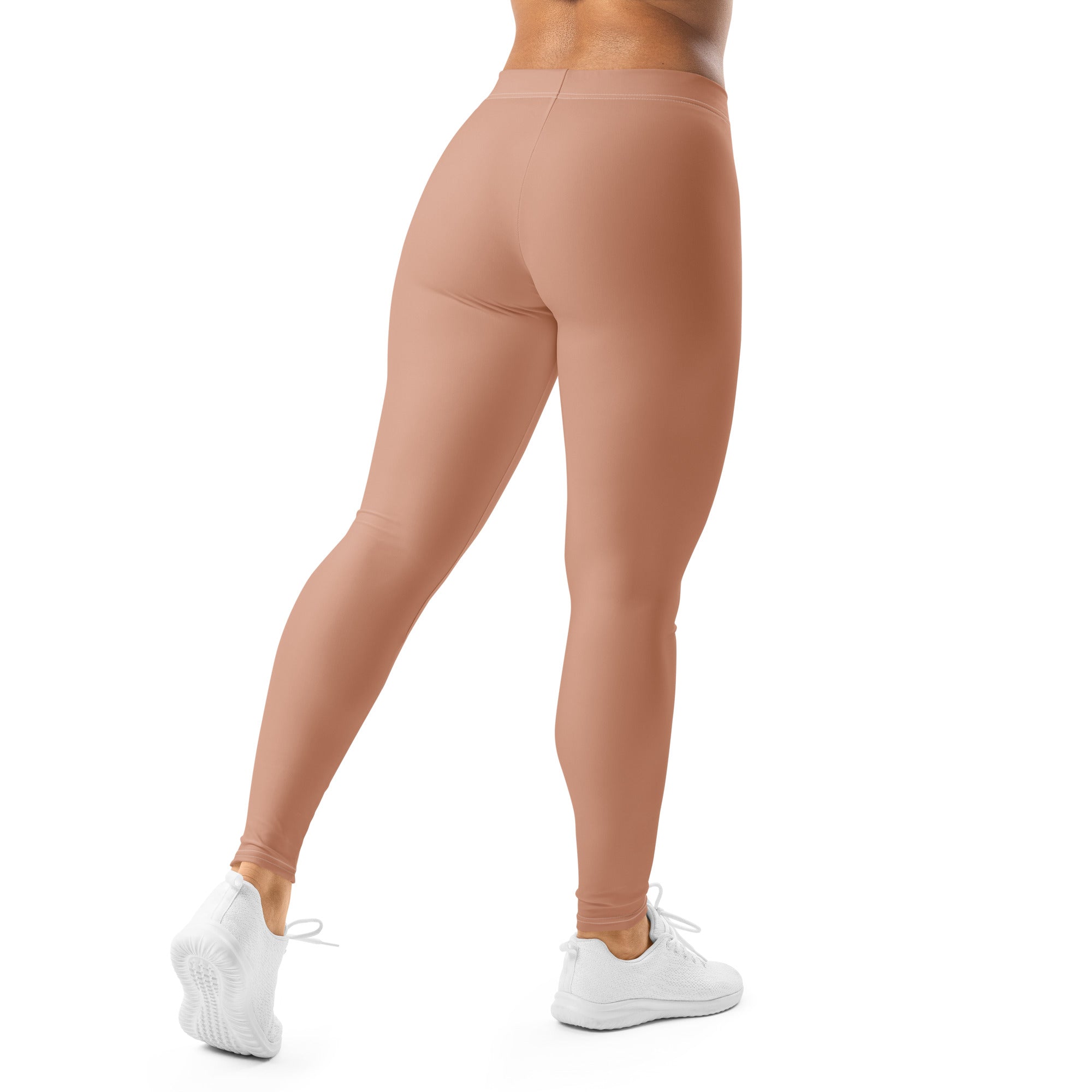 Solid Soft Terracotta Kids Leggings | GearBunch