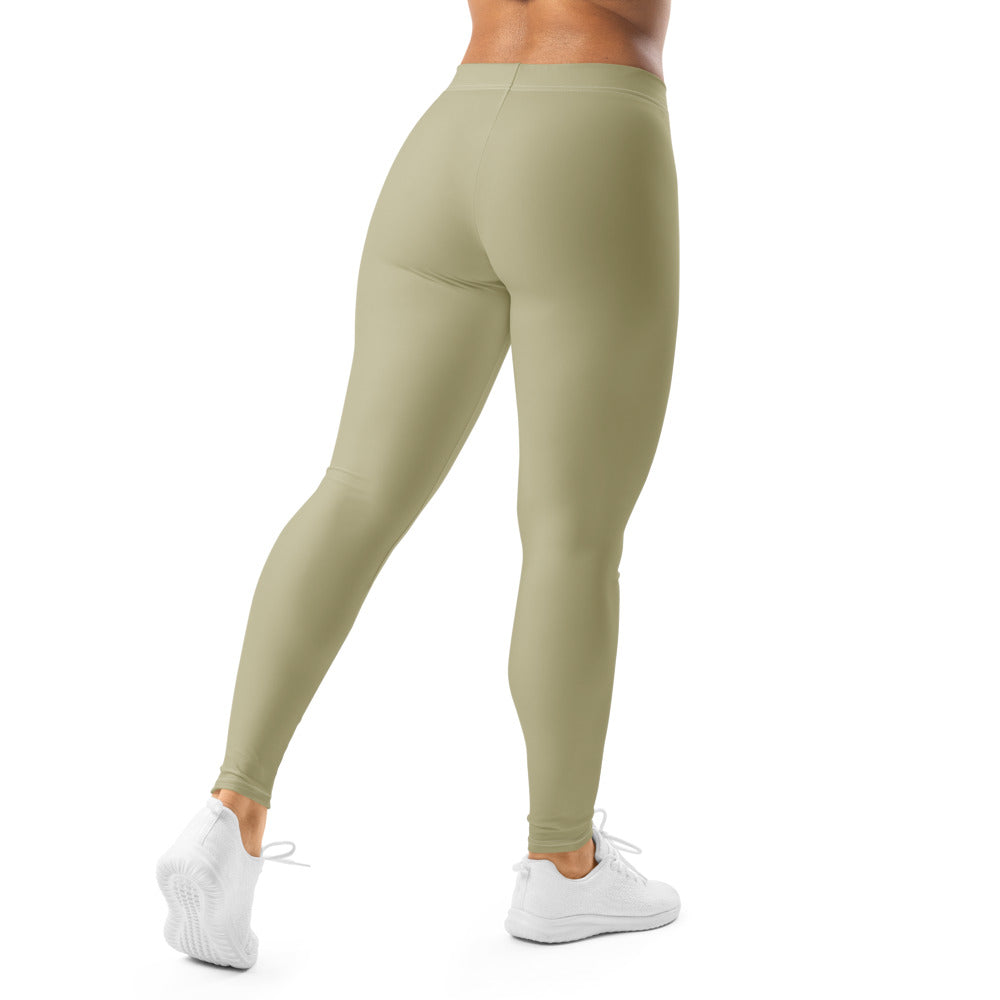 Solid leggings back view | GearBunch