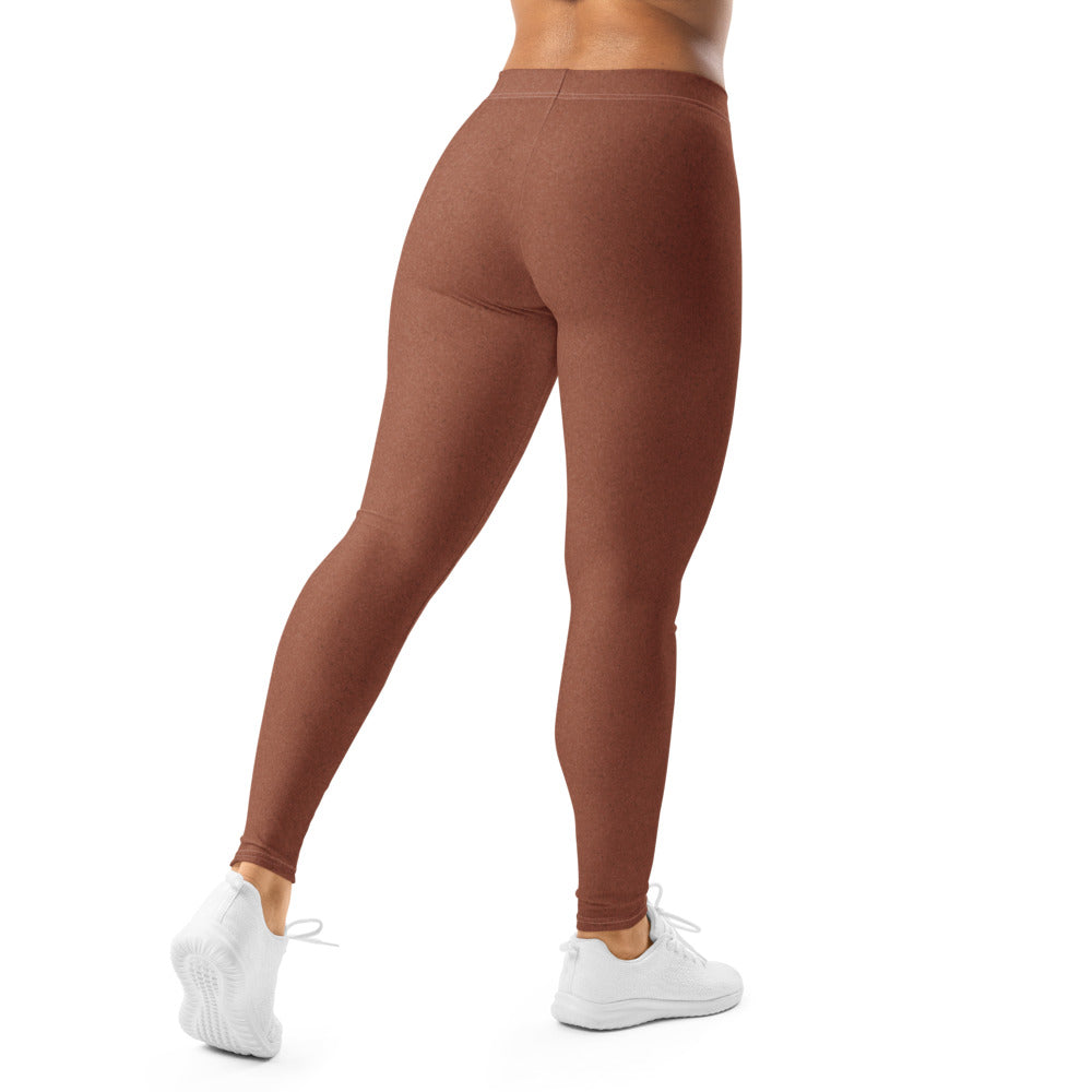Solid leggings back view | GearBunch