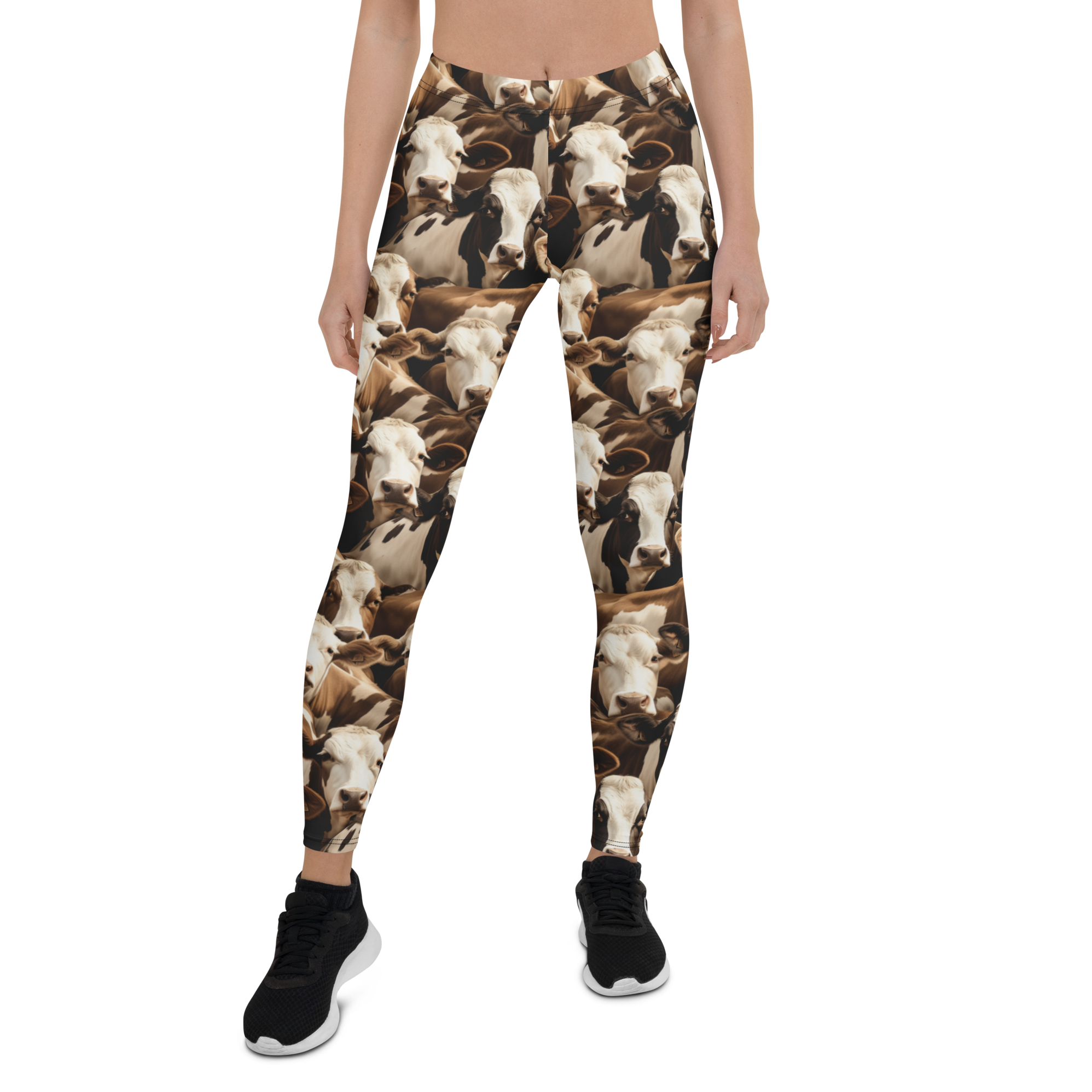 Cow Herd Leggings | GearBunch