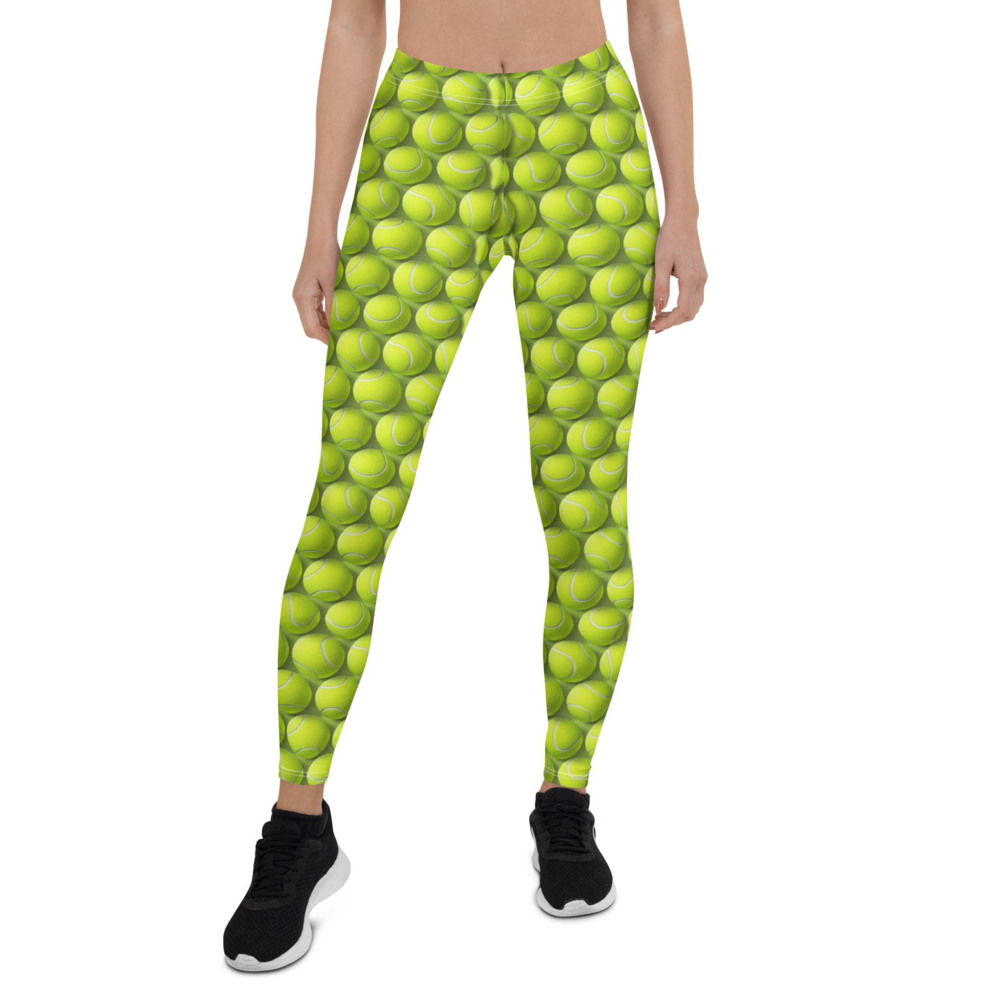 Tennis Ball Leggings | GearBunch