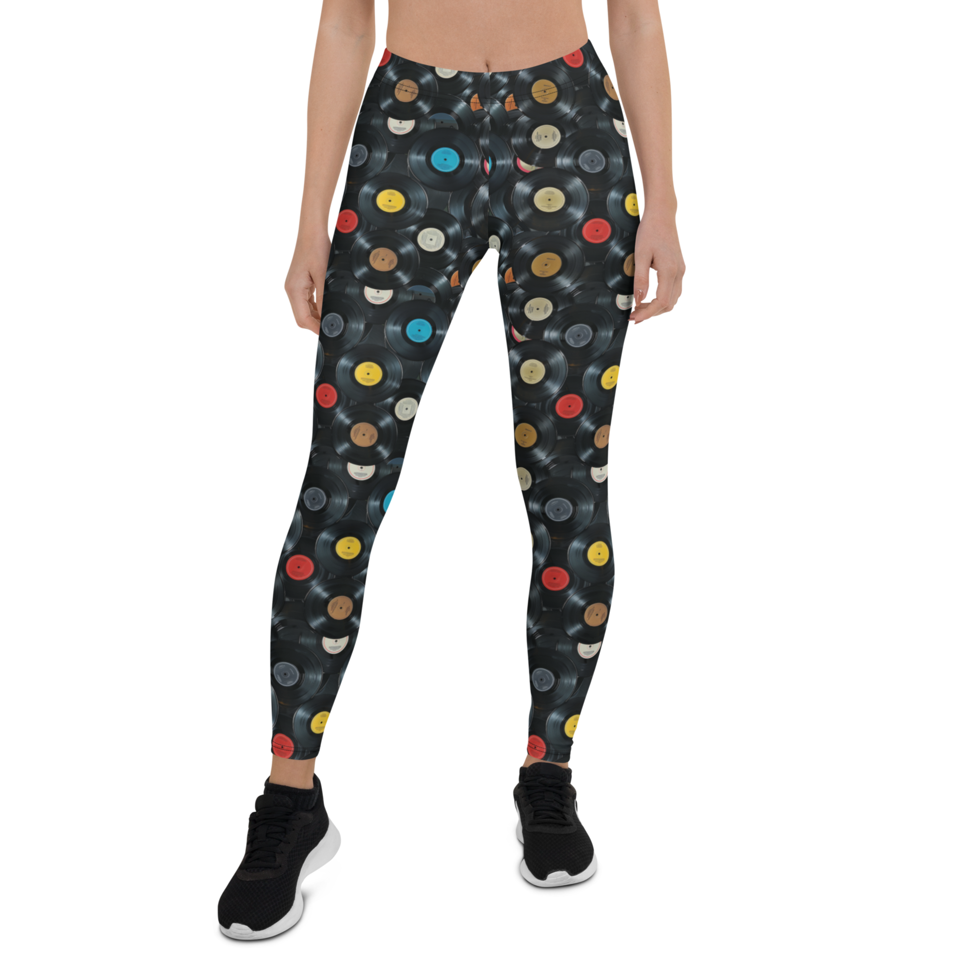 Vinyl Record Leggings | GearBunch