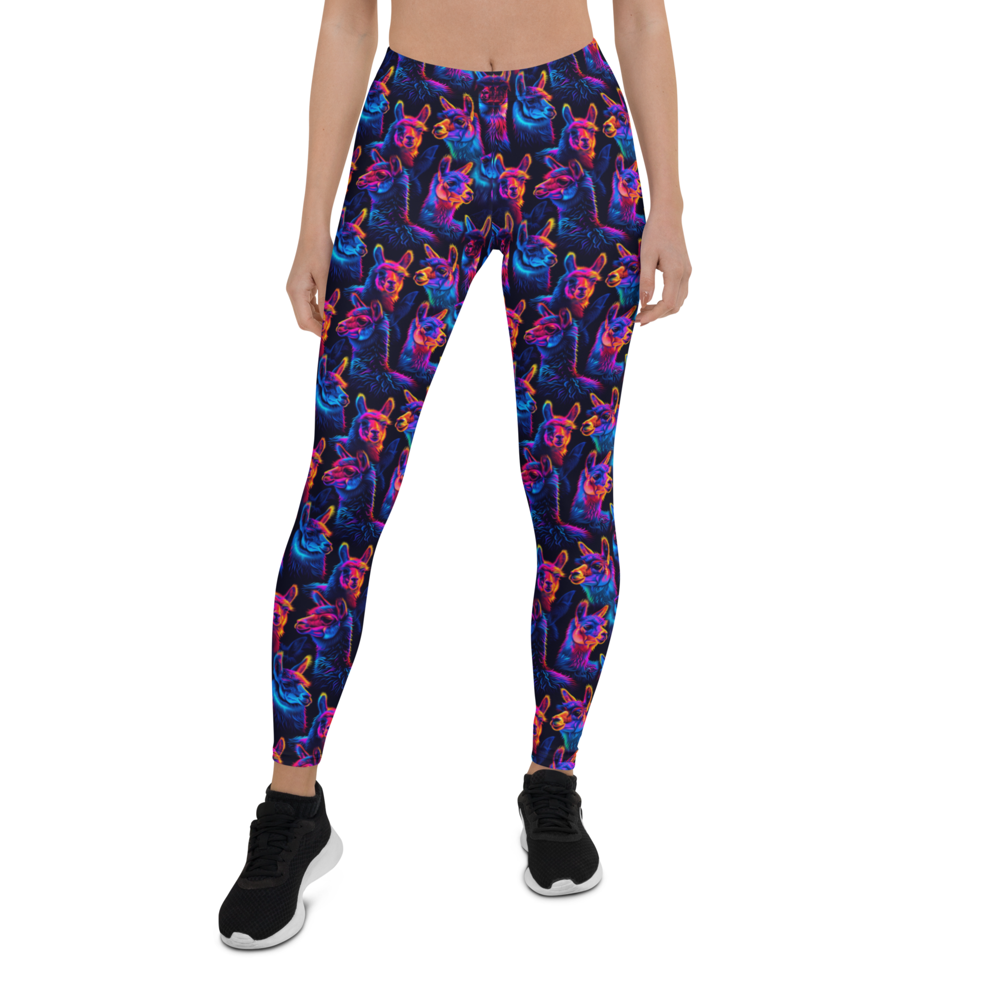 Neon Lama Leggings | GearBunch