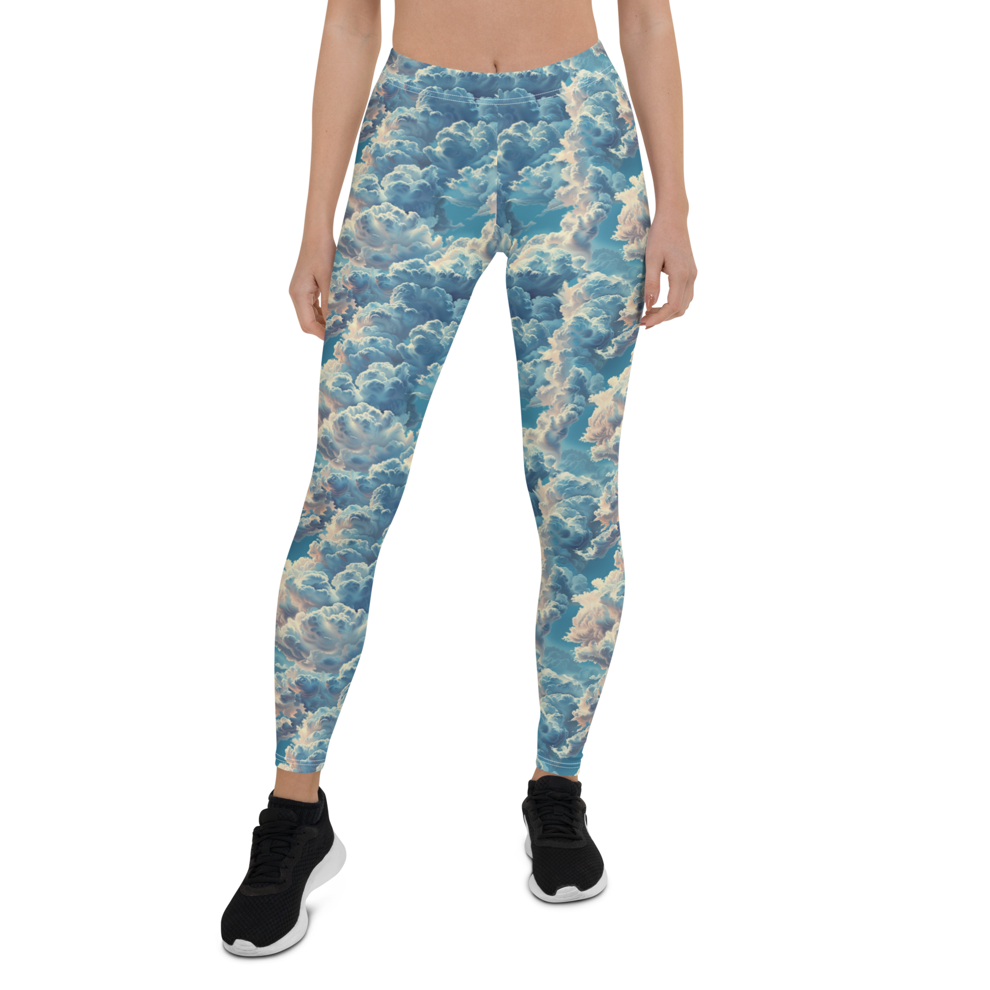 Cloudy Sky Leggings | GearBunch
