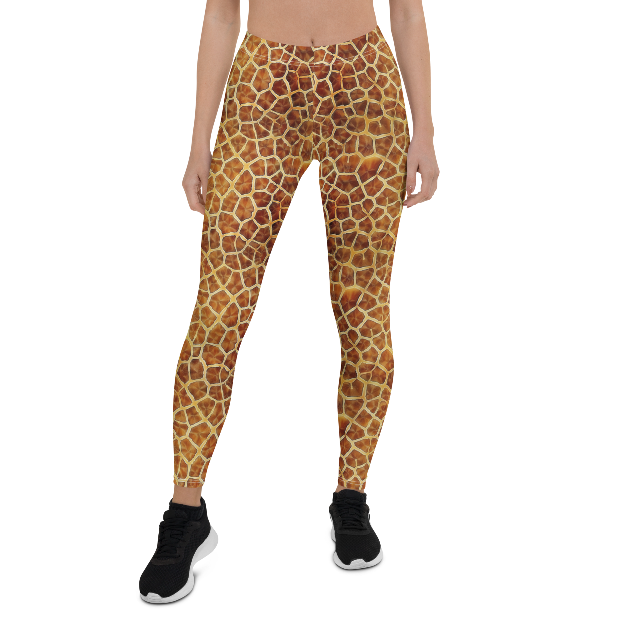 Giraffe Pattern Leggings | GearBunch