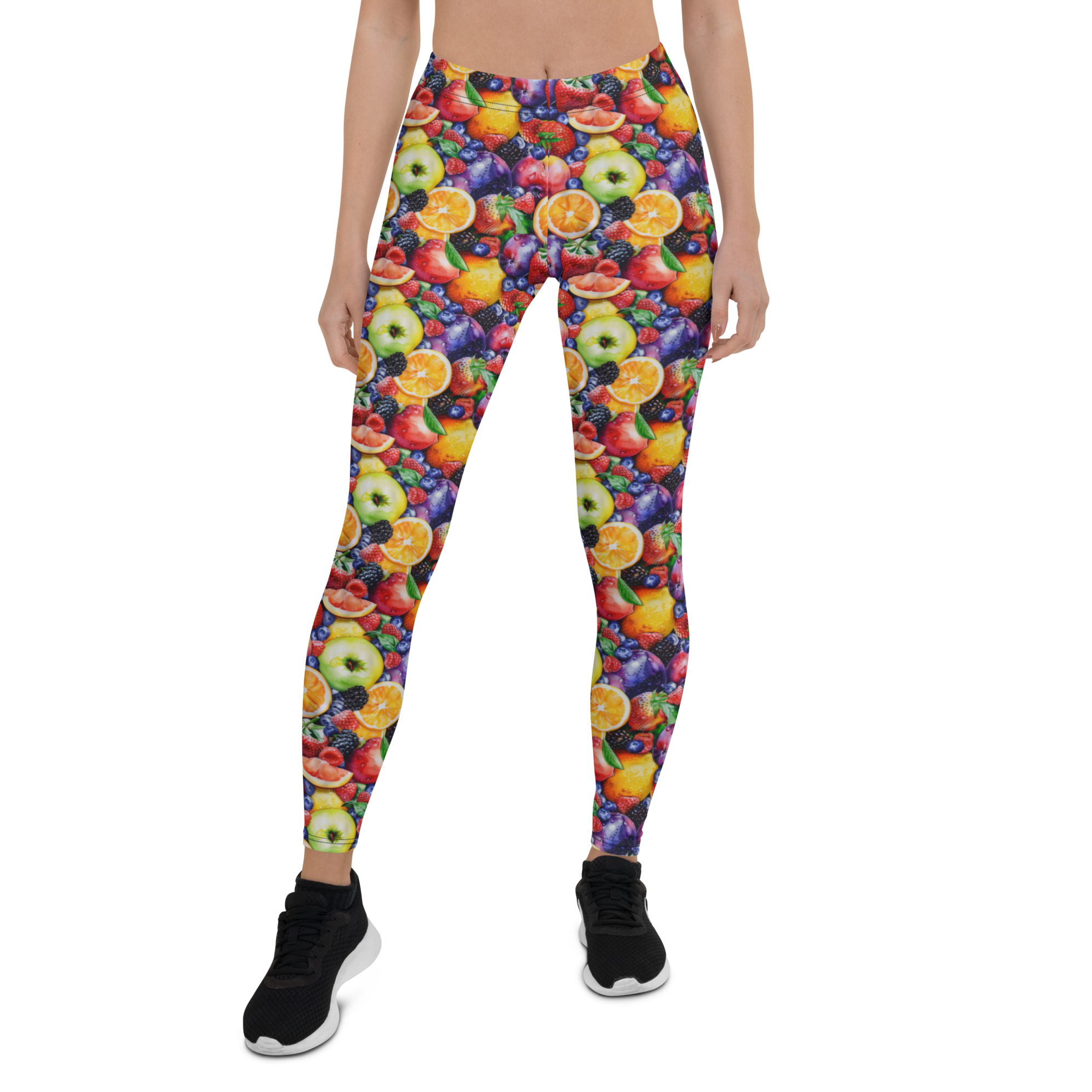 Watercolor Fruit Leggings | GearBunch