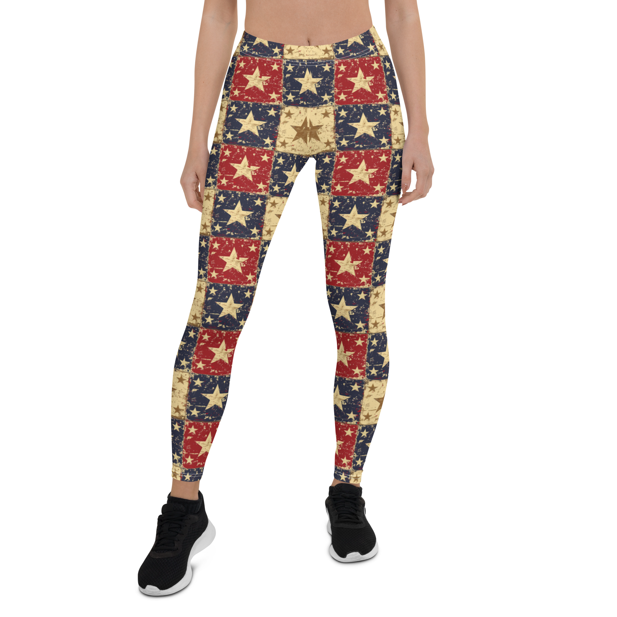 Rustic Star Leggings | GearBunch