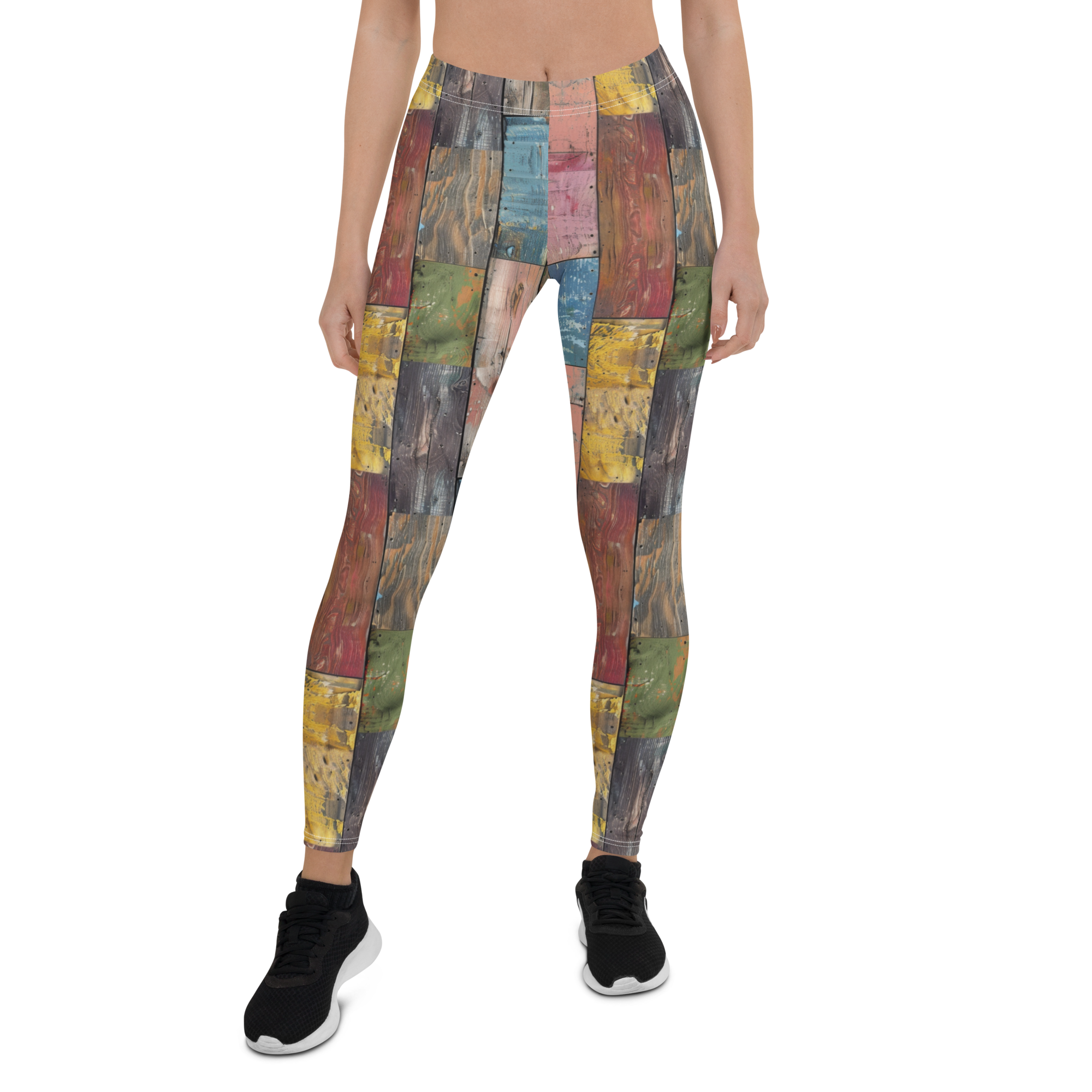 Colorful Plank Leggings | GearBunch