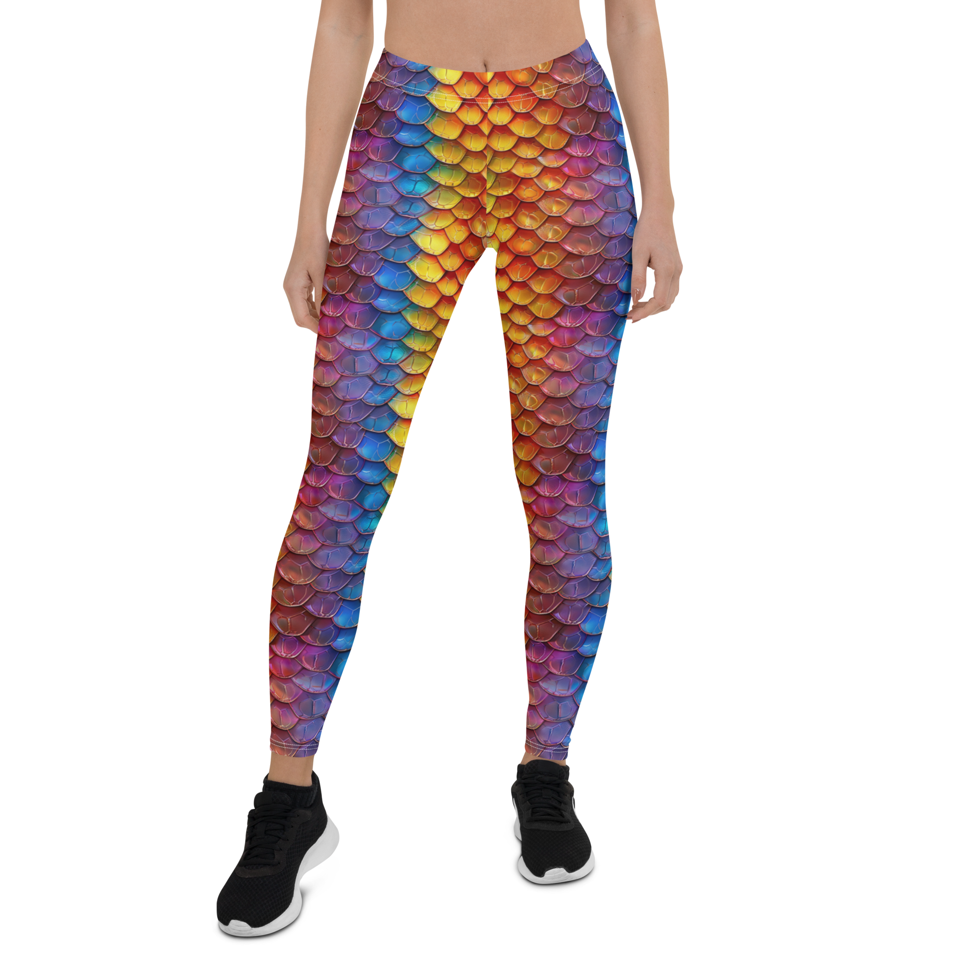 Rainbow Scales Leggings | GearBunch