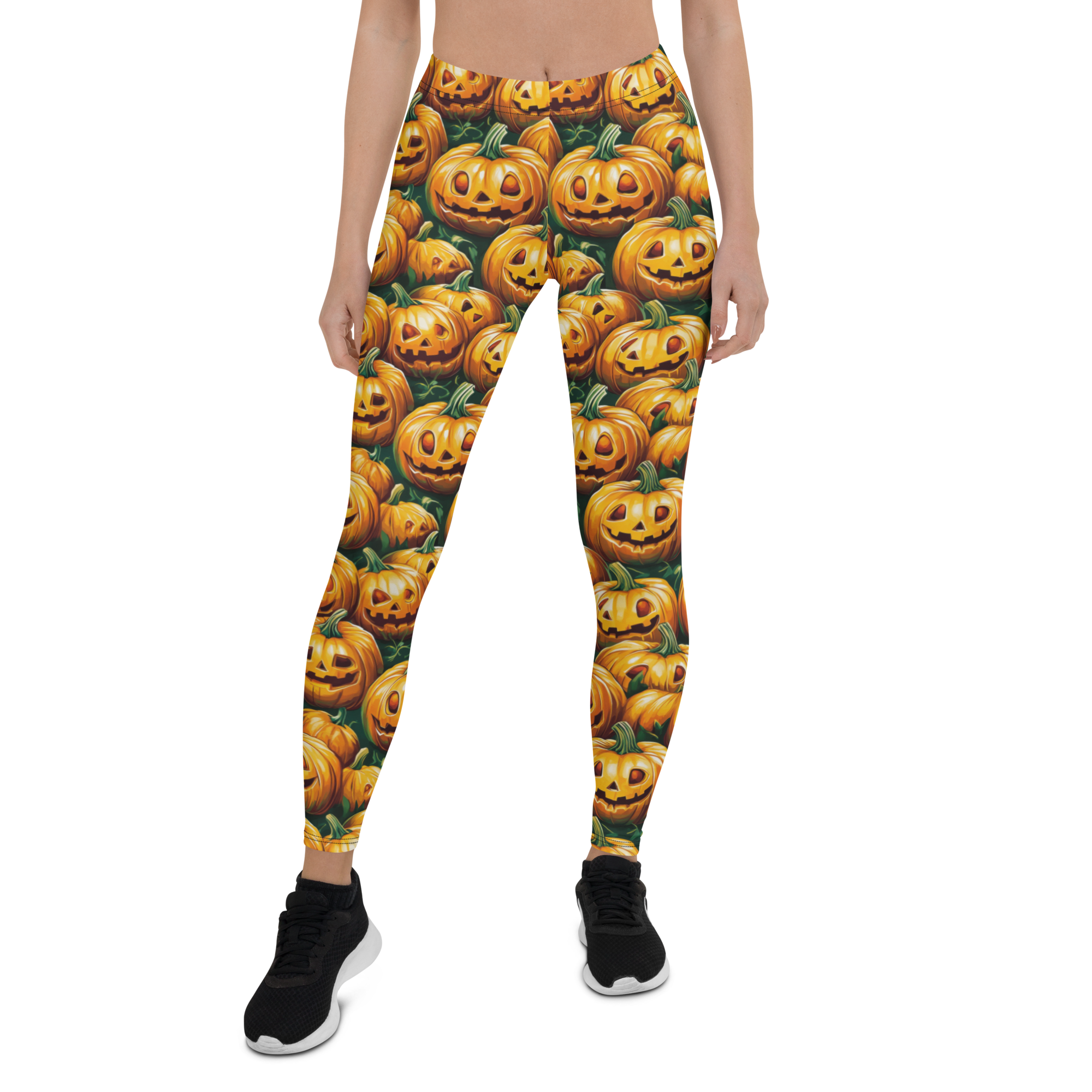 Creepy Pumpkin Leggings | GearBunch