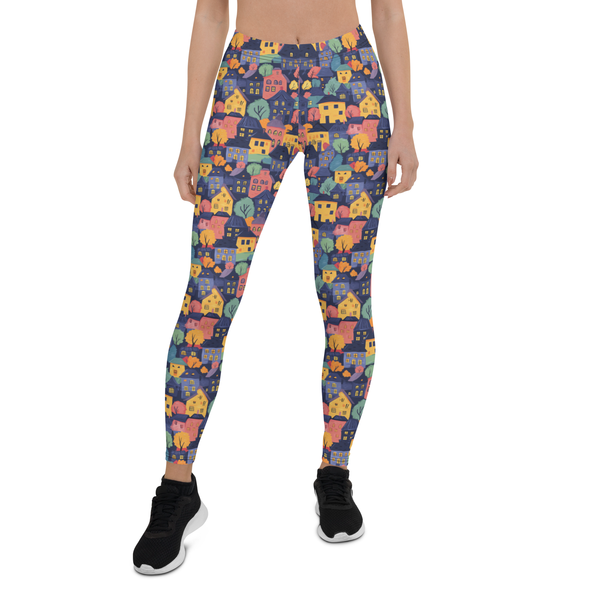 Haunted Town Leggings | GearBunch