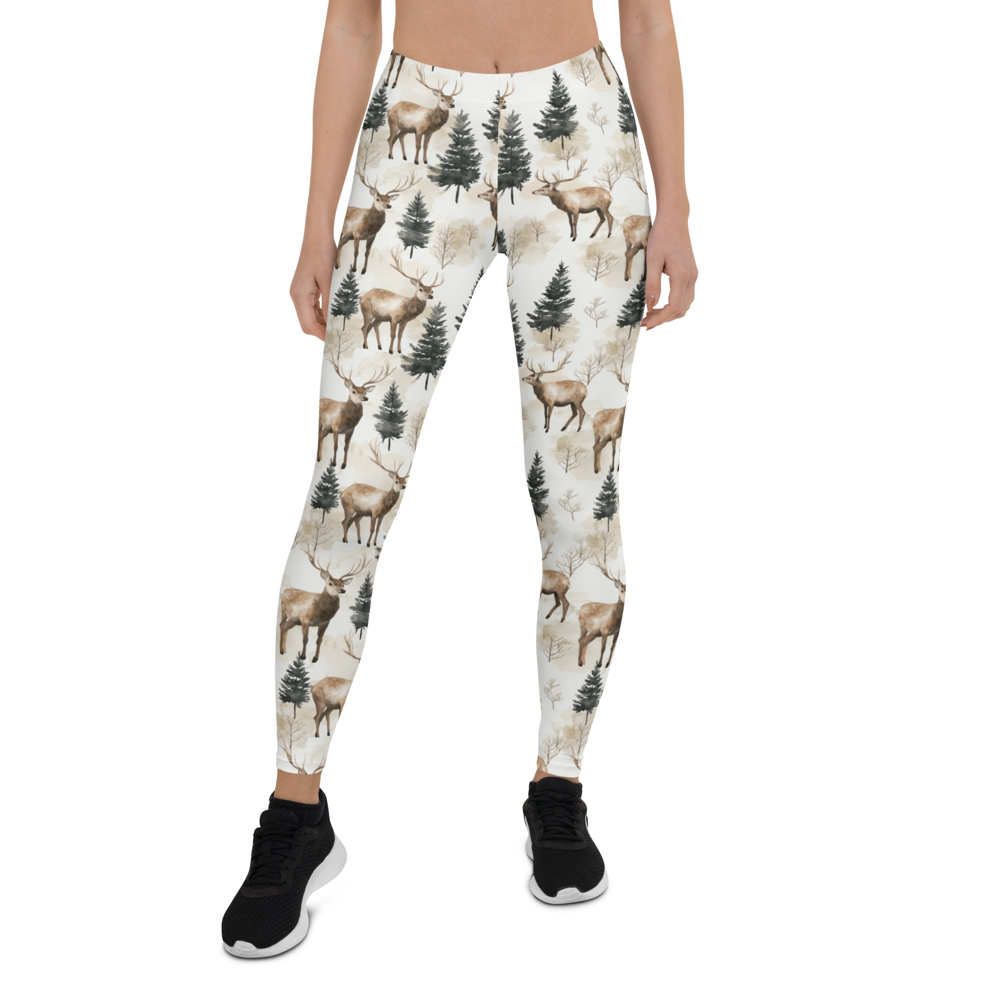 Forest Deer Leggings | GearBunch