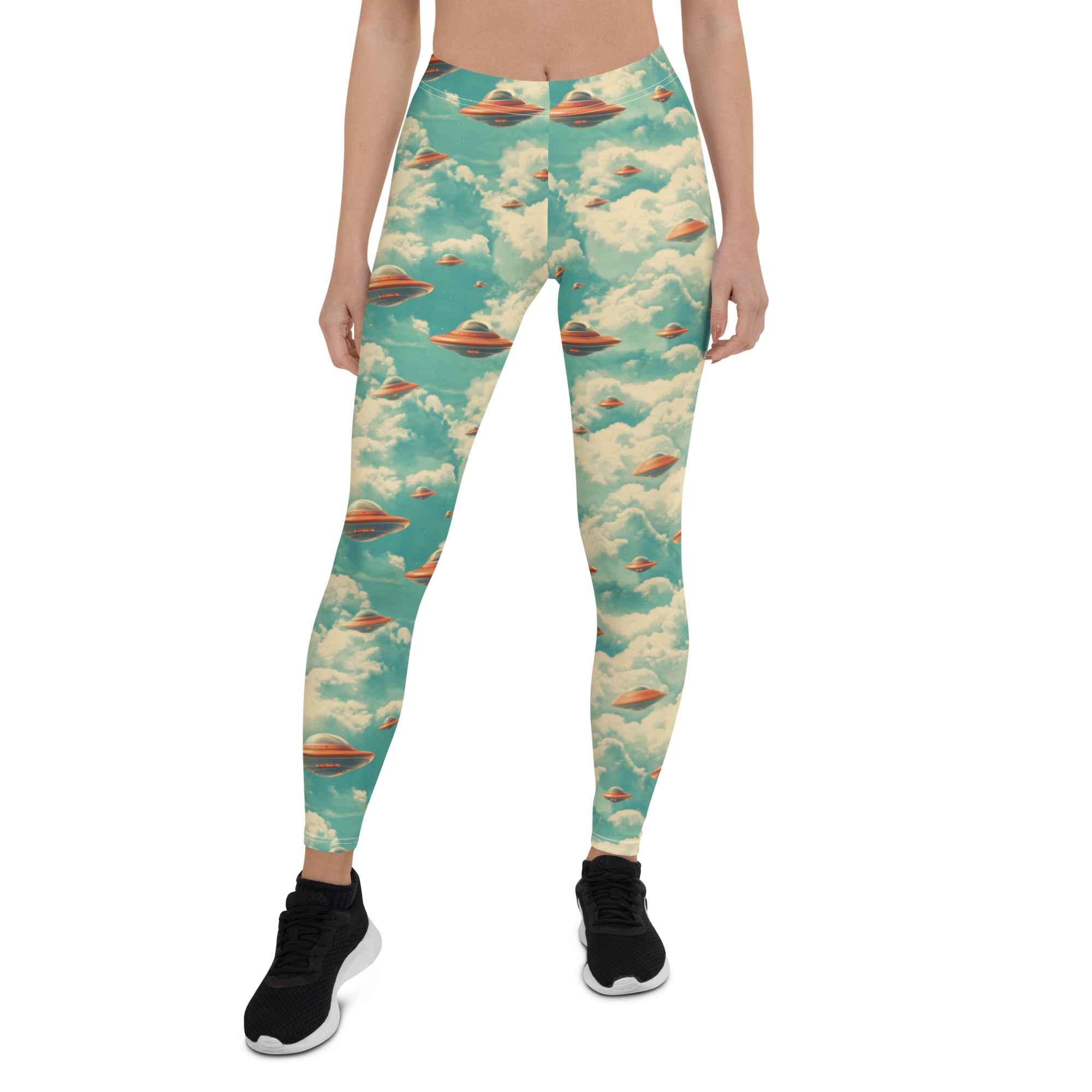 Flying Saucer Leggings | GearBunch