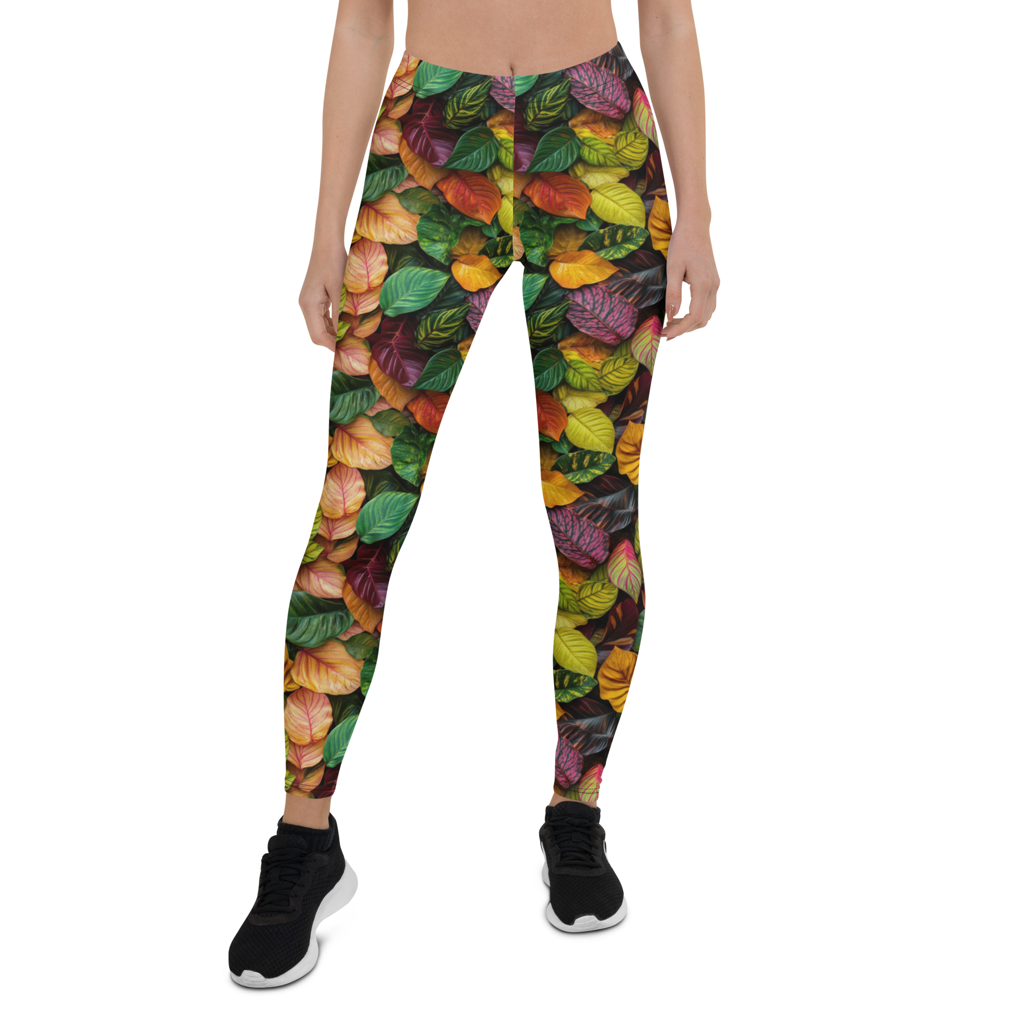 Jungle Leaf Leggings | GearBunch