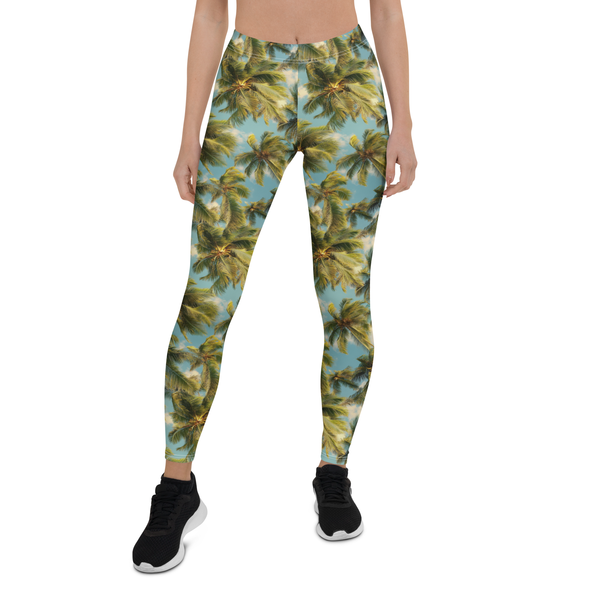 Palm Paradise Leggings | GearBunch