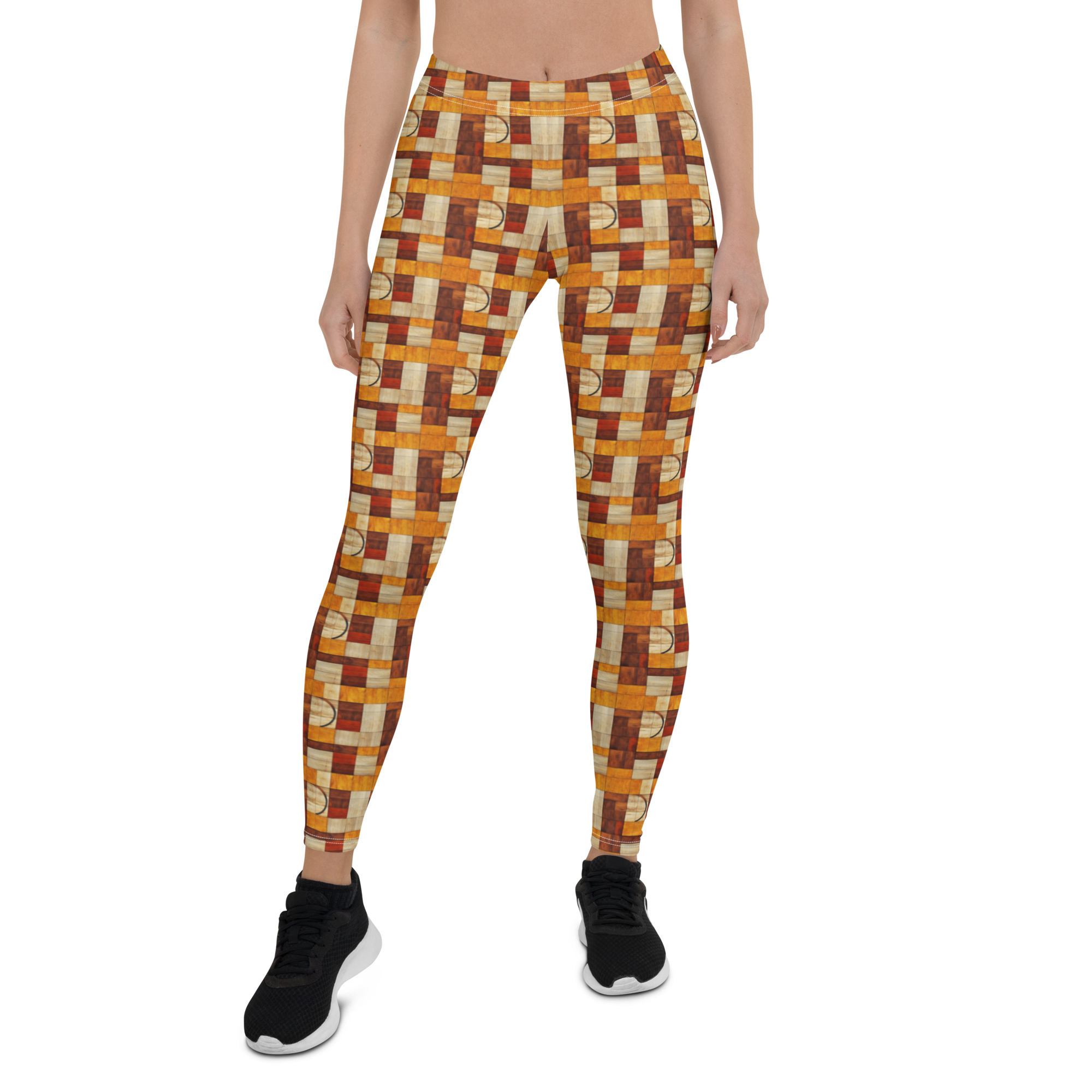 Wooden Patch Leggings | GearBunch