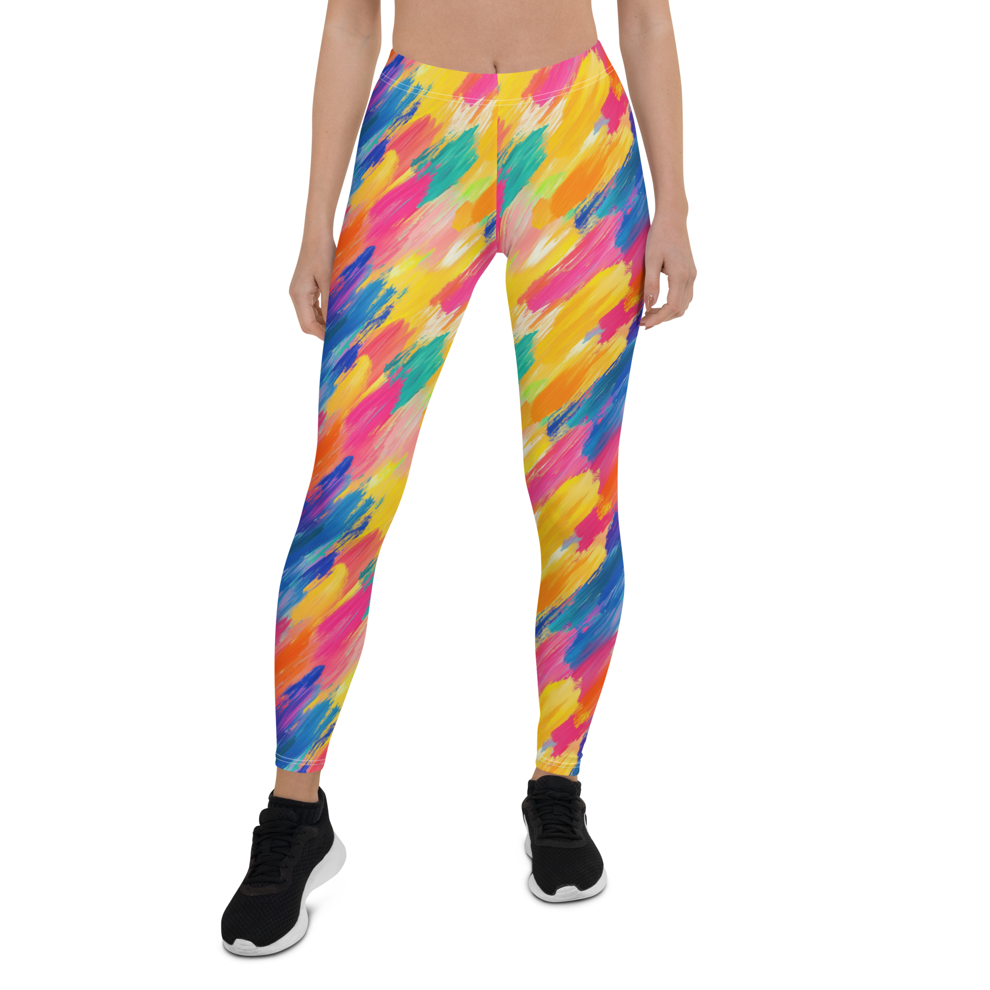 Rainbow Brush Leggings | GearBunch