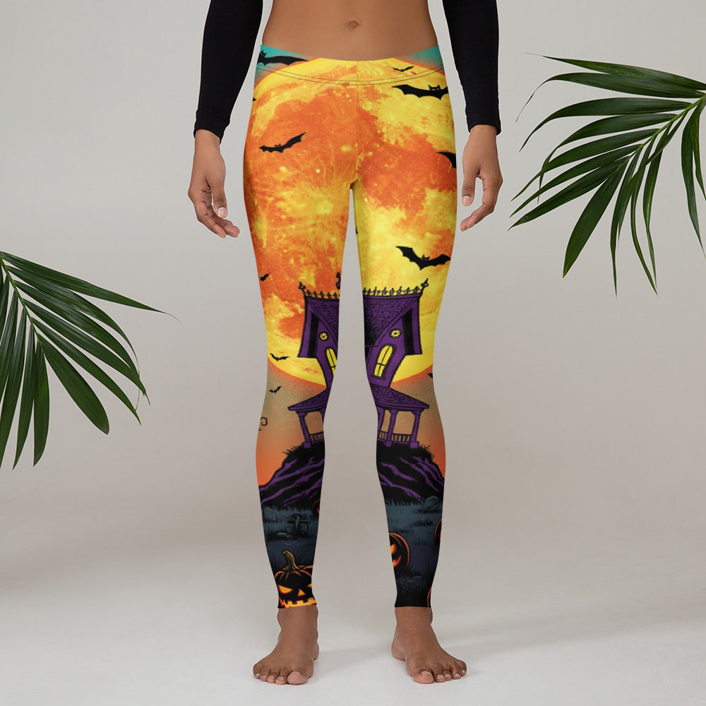 Haunted Manor Twilight Leggings | GearBunch
