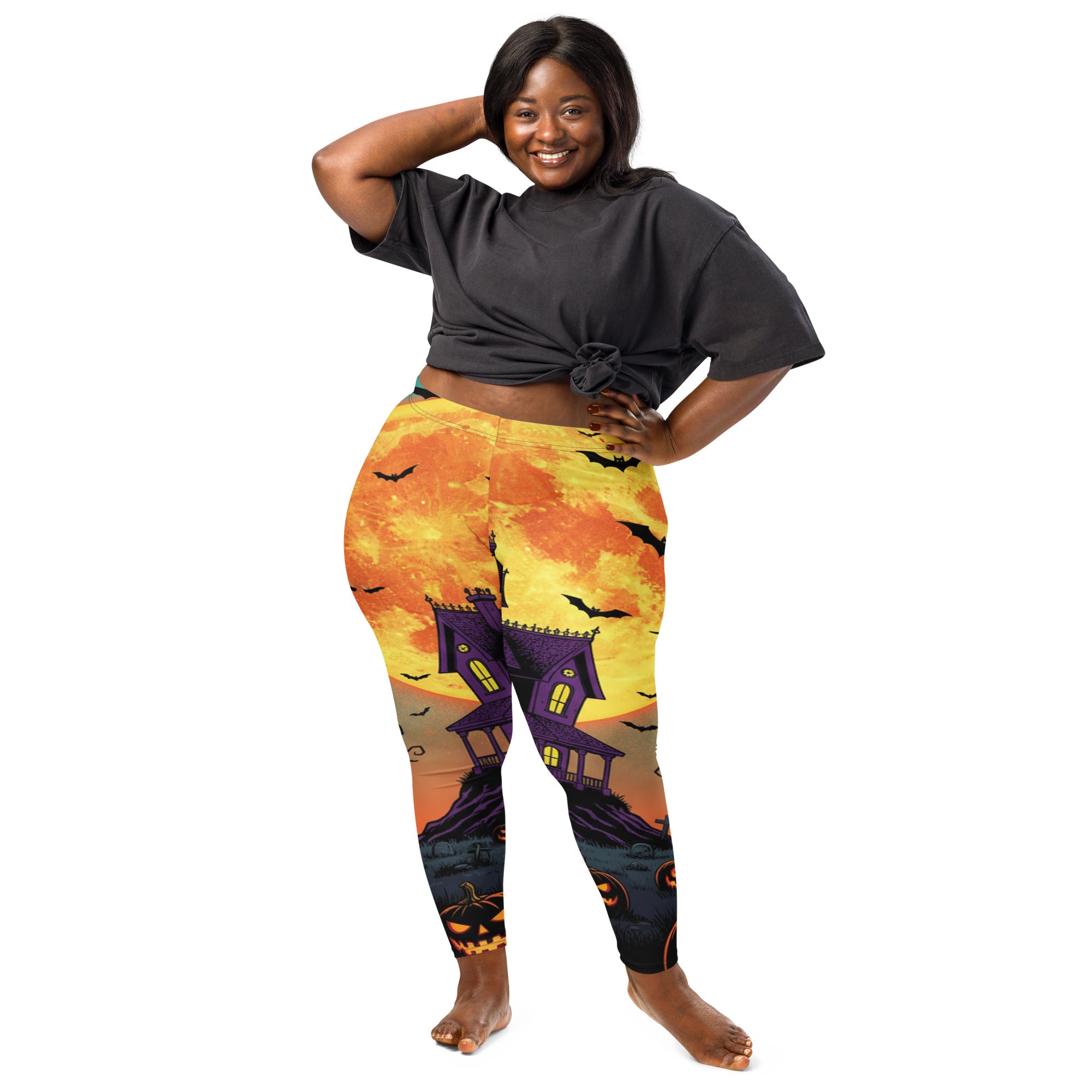 Haunted Manor Twilight Leggings | GearBunch
