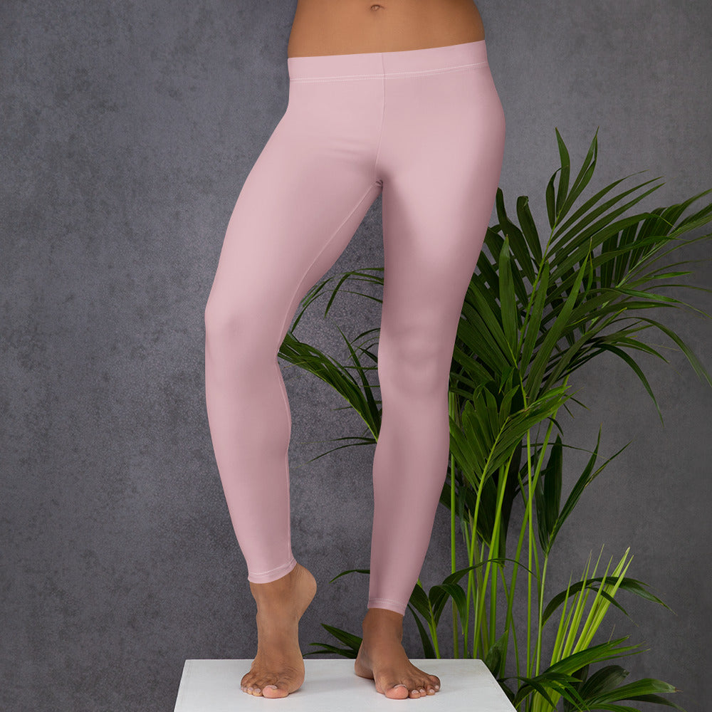 Solid Dusty Rose Kids Leggings | GearBunch