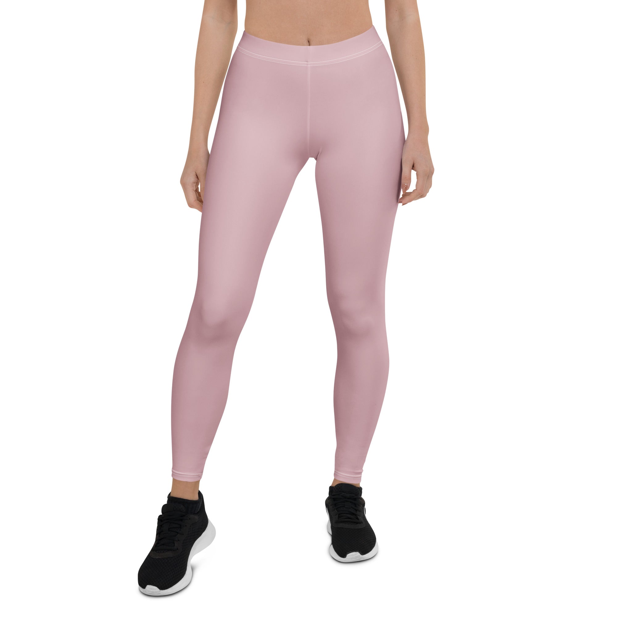 Solid Dusty Rose Kids Leggings | GearBunch