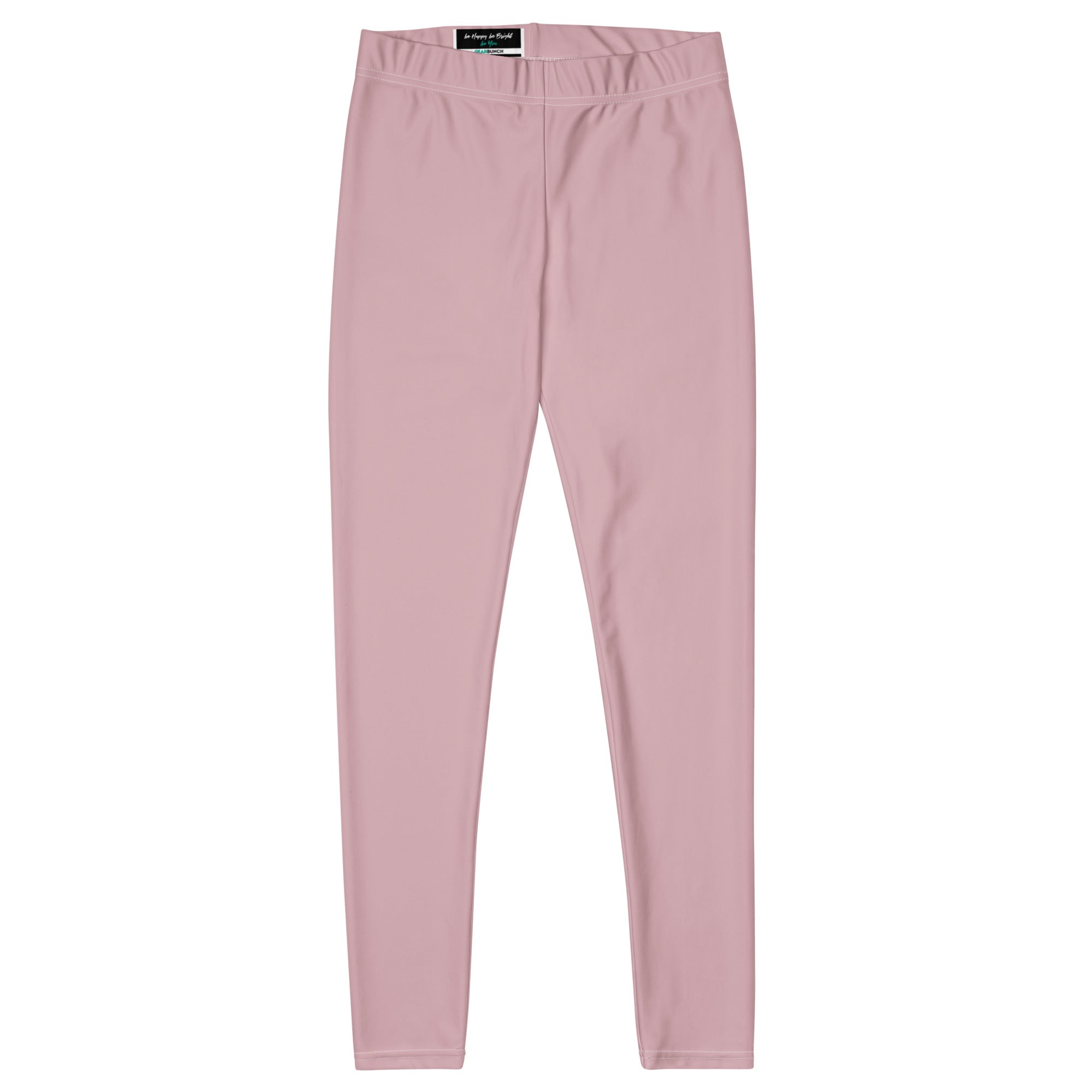 Solid Dusty Rose Kids Leggings | GearBunch