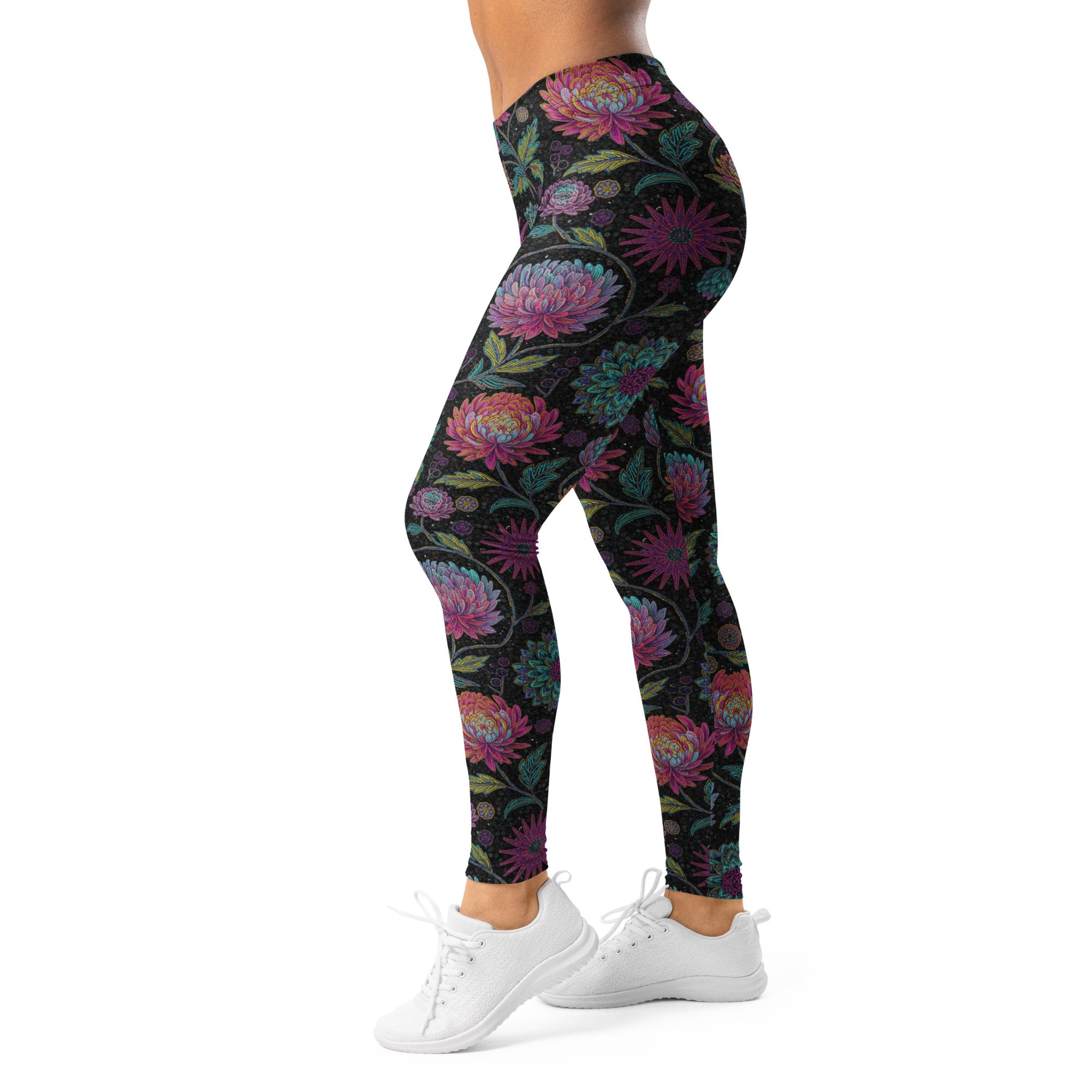 Holographic Paillette Leggings | GearBunch