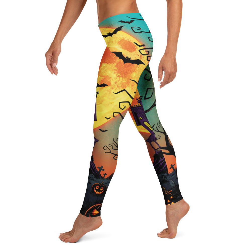 Haunted Manor Twilight Leggings | GearBunch