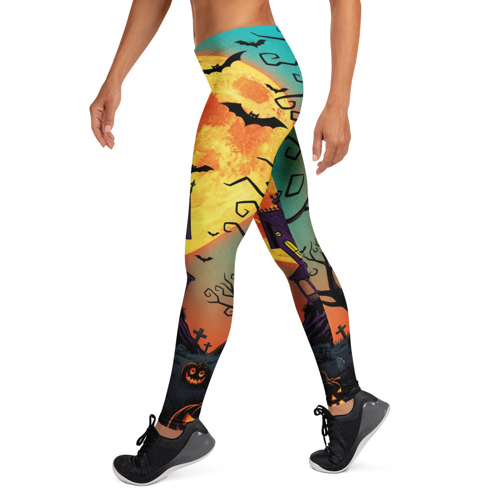 Haunted Manor Twilight Leggings | GearBunch